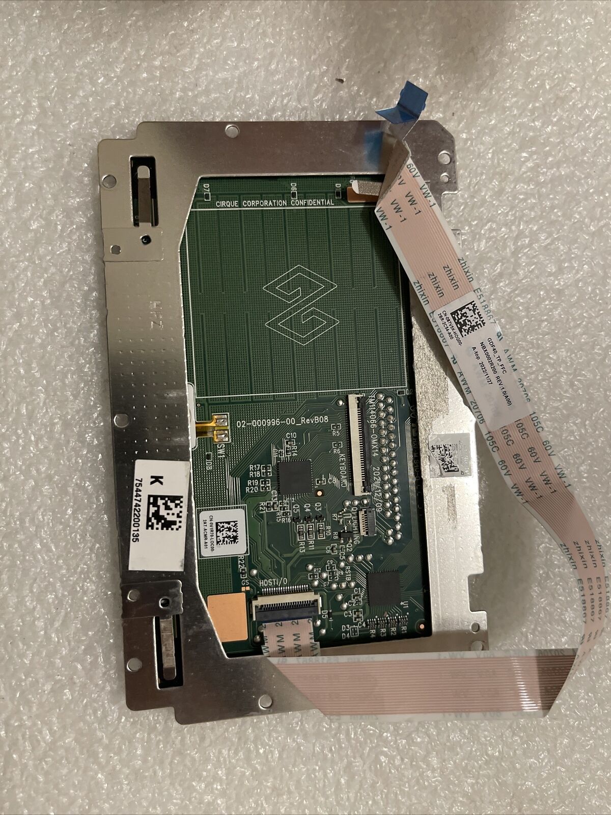 Genuine Dell Latitude 5420 5430 Laptop Touchpad W/ Cable Gray GN7XP 0V1R70 H1T3