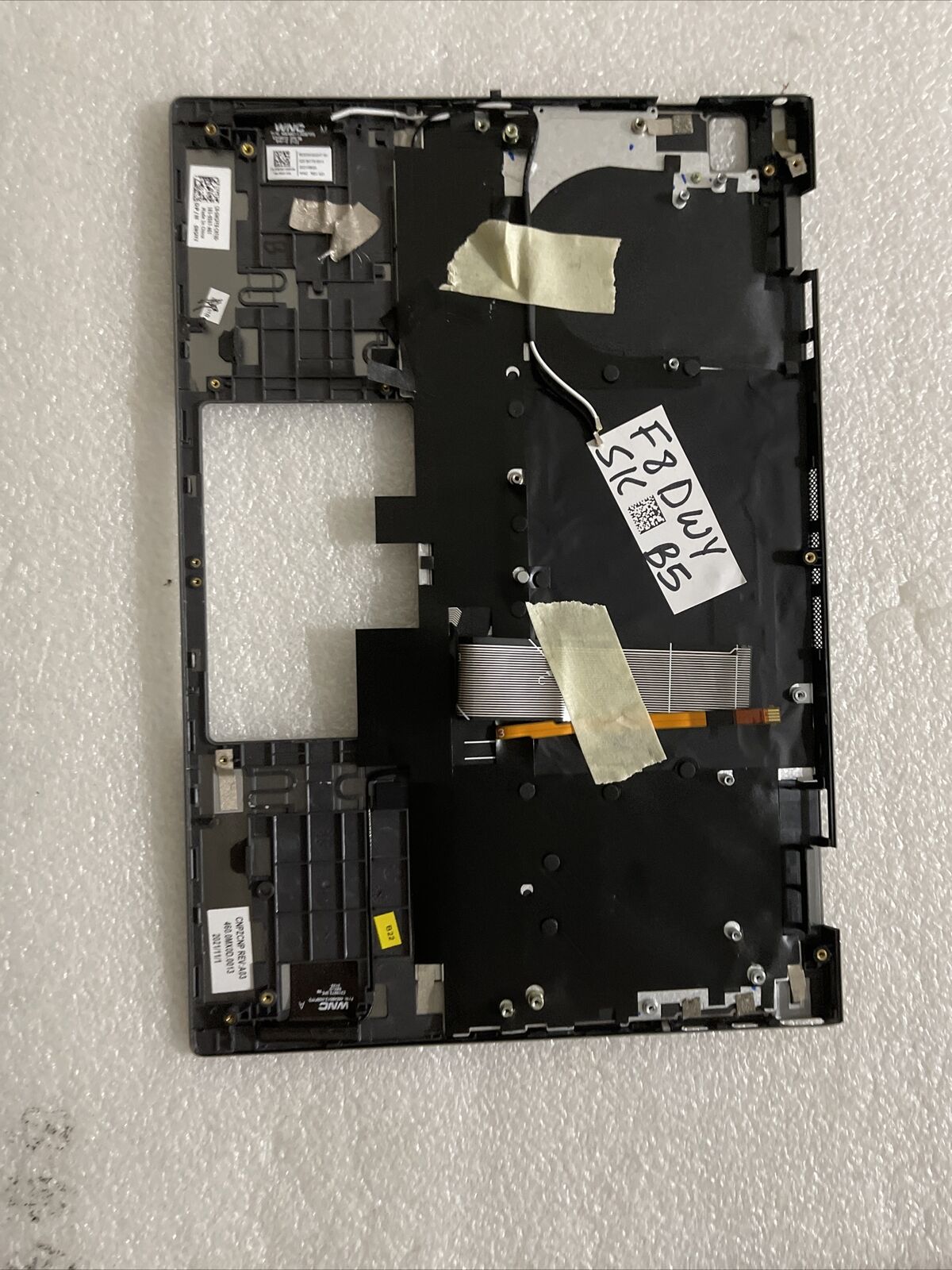 Dell Inspiron 13 5310 Laptop Palmrest US Backlit Keyboard WGFFX F8DWY SKB5