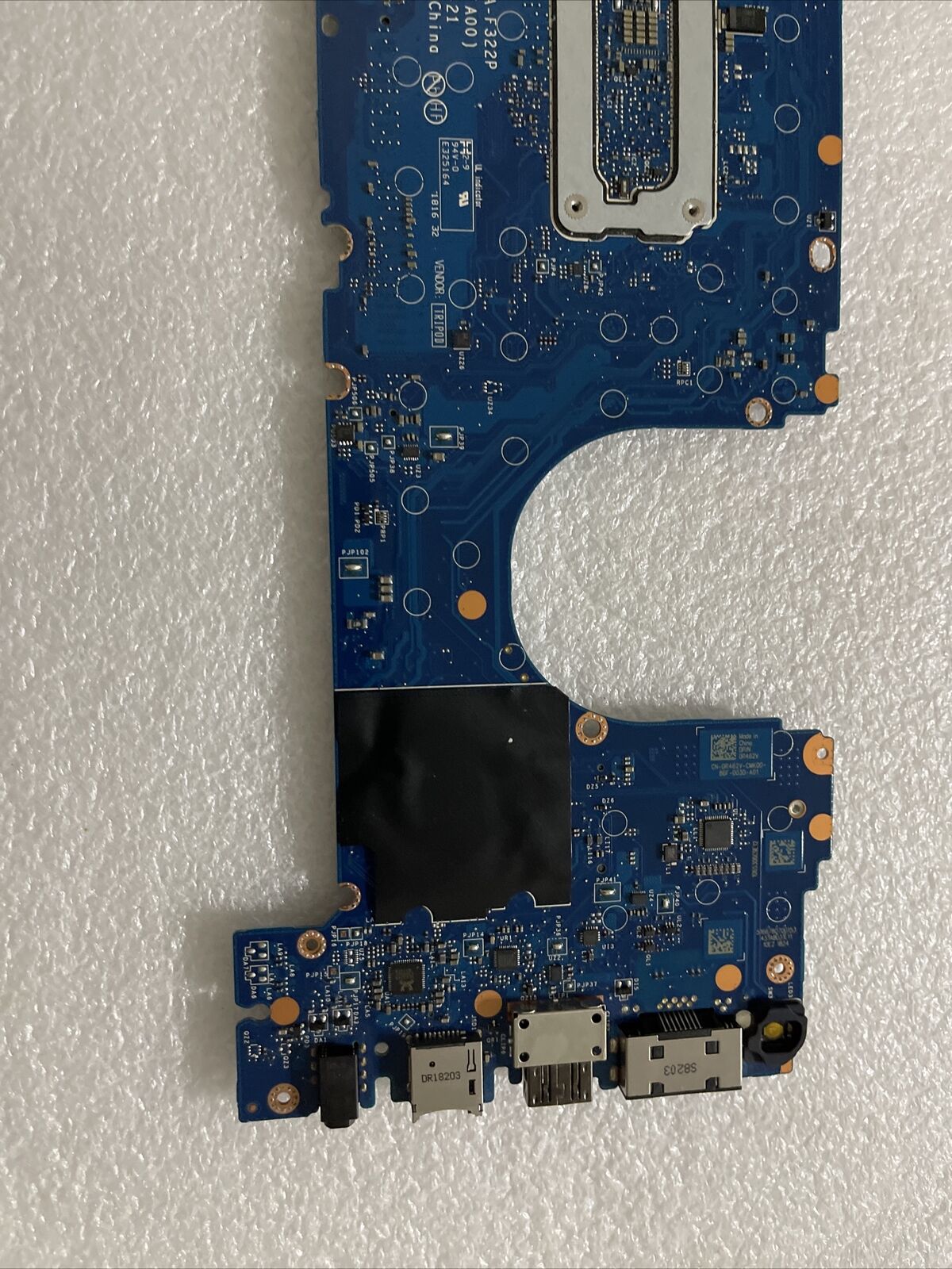 Genuine DELL Latitude 7490 E7490 I5-8250U Motherboard DAZ40 LA-F322P 0R462V H1B3