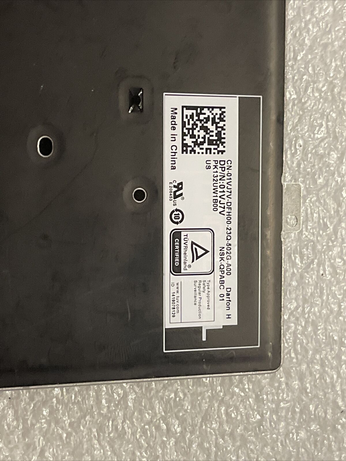 OEM Genuine Dell Latitude 7310 Backlit Laptop Keyboard US-ENG 1VJ7V 01VJ7V B1