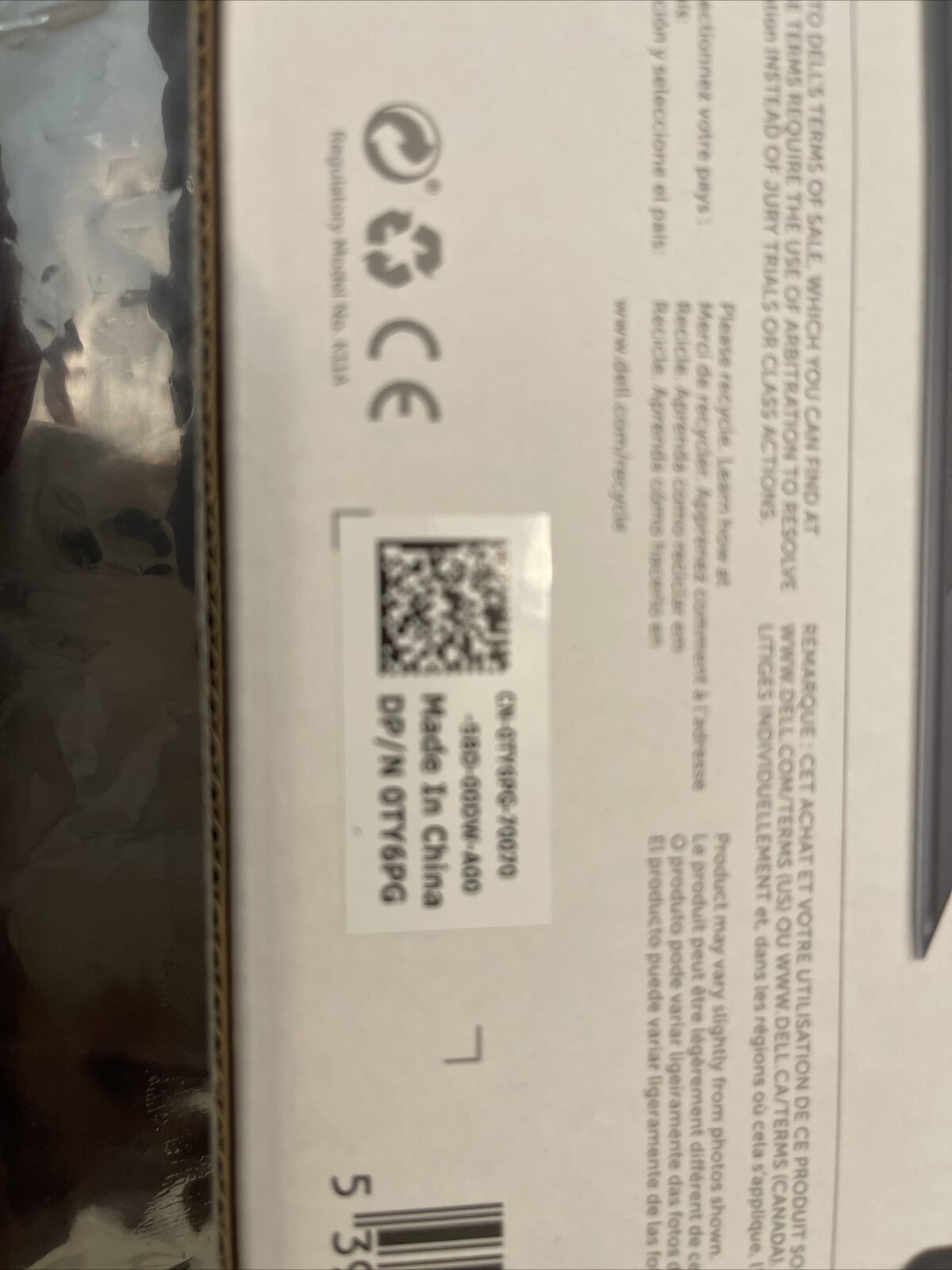 Dell Venue Slim Keyboard Dell Venue 11 Pro /5130/7130/7139/7140 TY6PG K11A H2