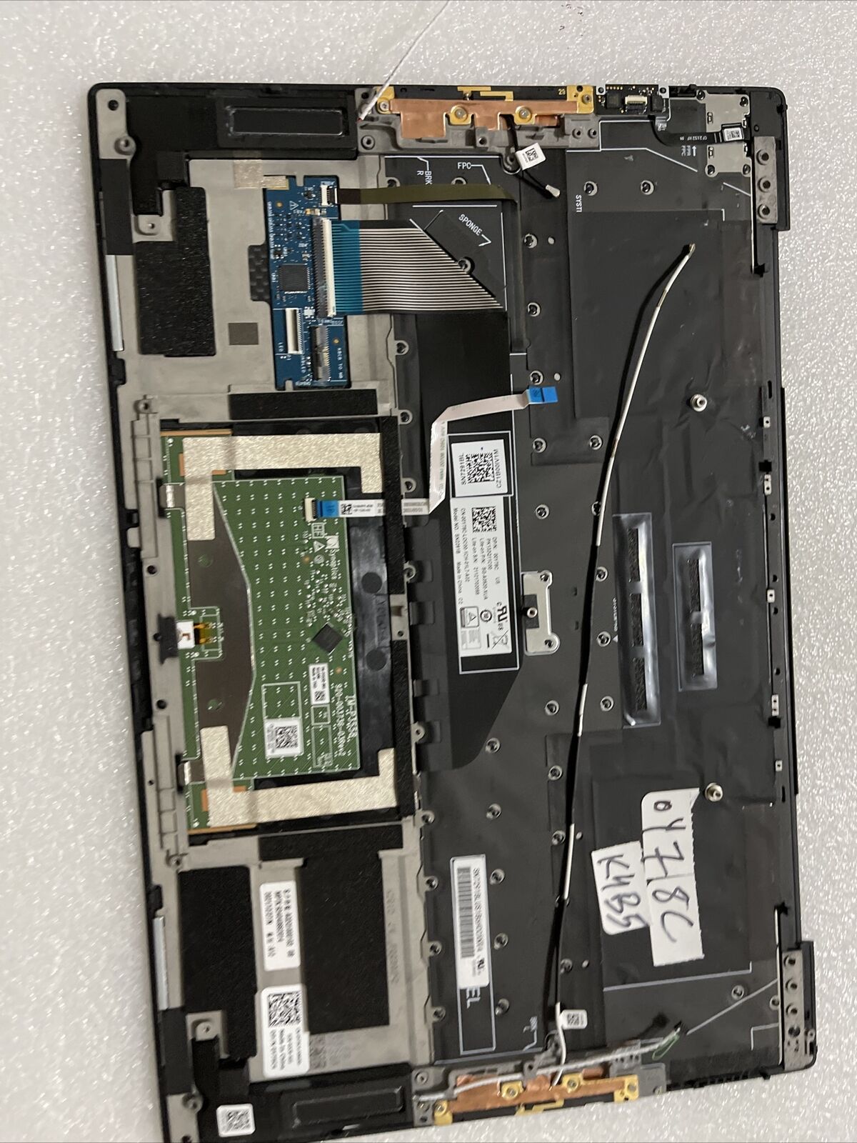 Genuin Dell XPS 9300 LCD Palmrest Touchpad US/EN BCL Keyboard Y75C4 00Y78C K1 B5