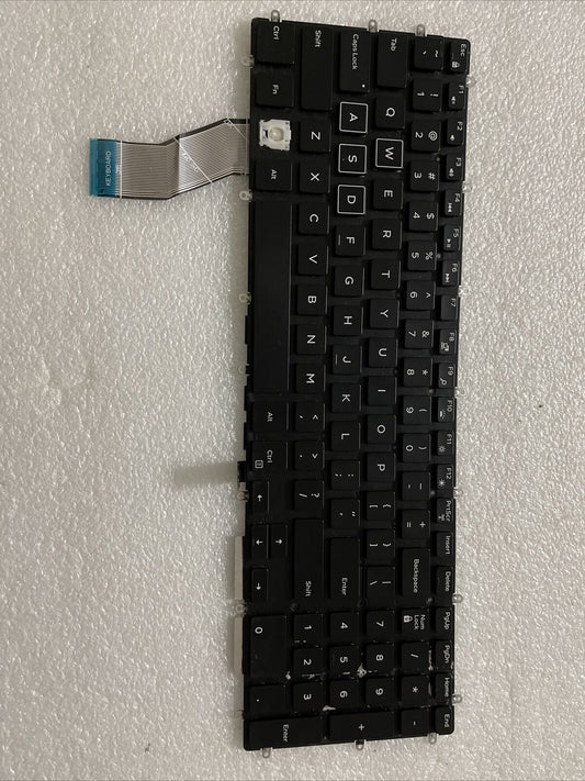 DELL G7 7590 G5 5590 Four Zone RGB Backlit Keyboard JRN29 H1 K5 Missing key