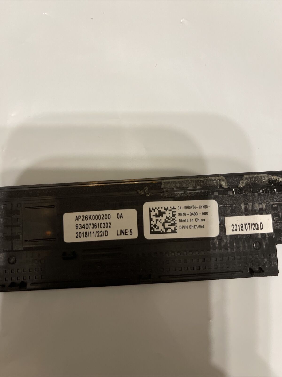 Genuine Dell Precision M 7730 7740 17.3" Front Cover LCD Trim Bezel HDW54 N1