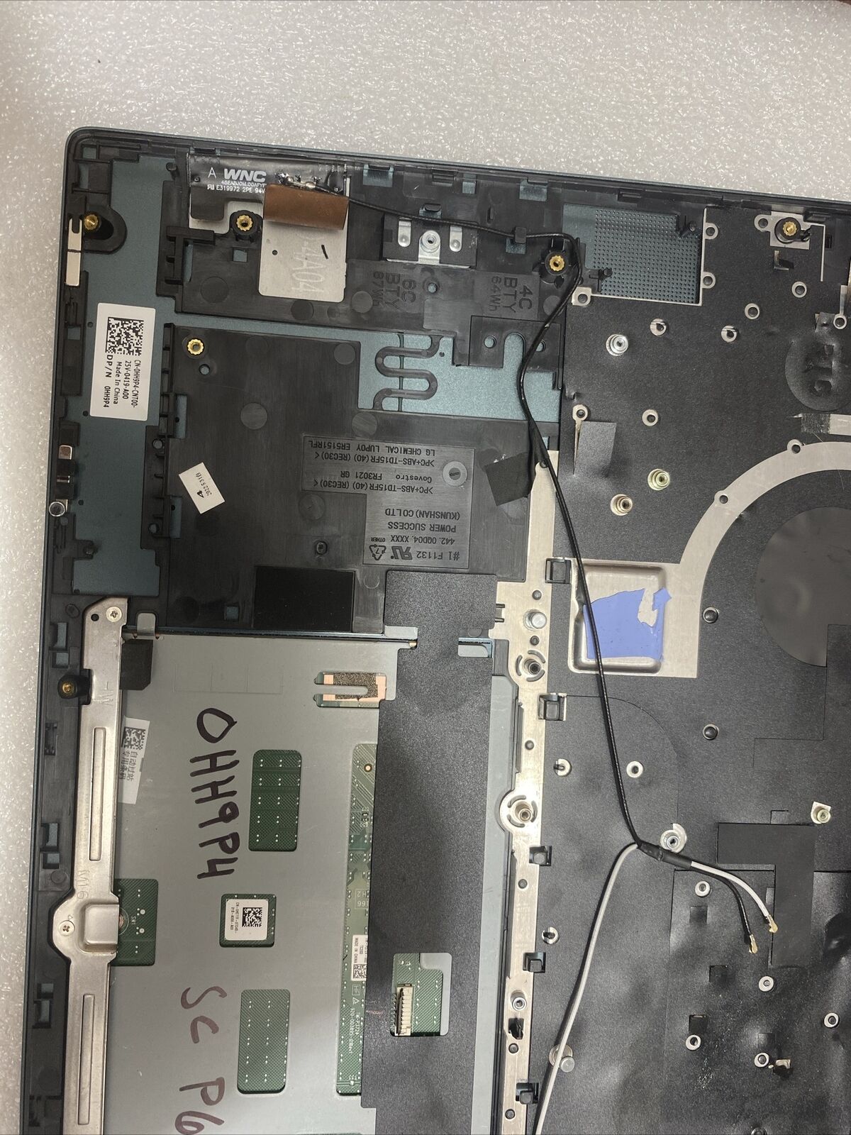 Dell Inspiron 16 7620 2-in-1 Palmrest Keyboard Touchpad HH9P4 0HH9P4 SC P6