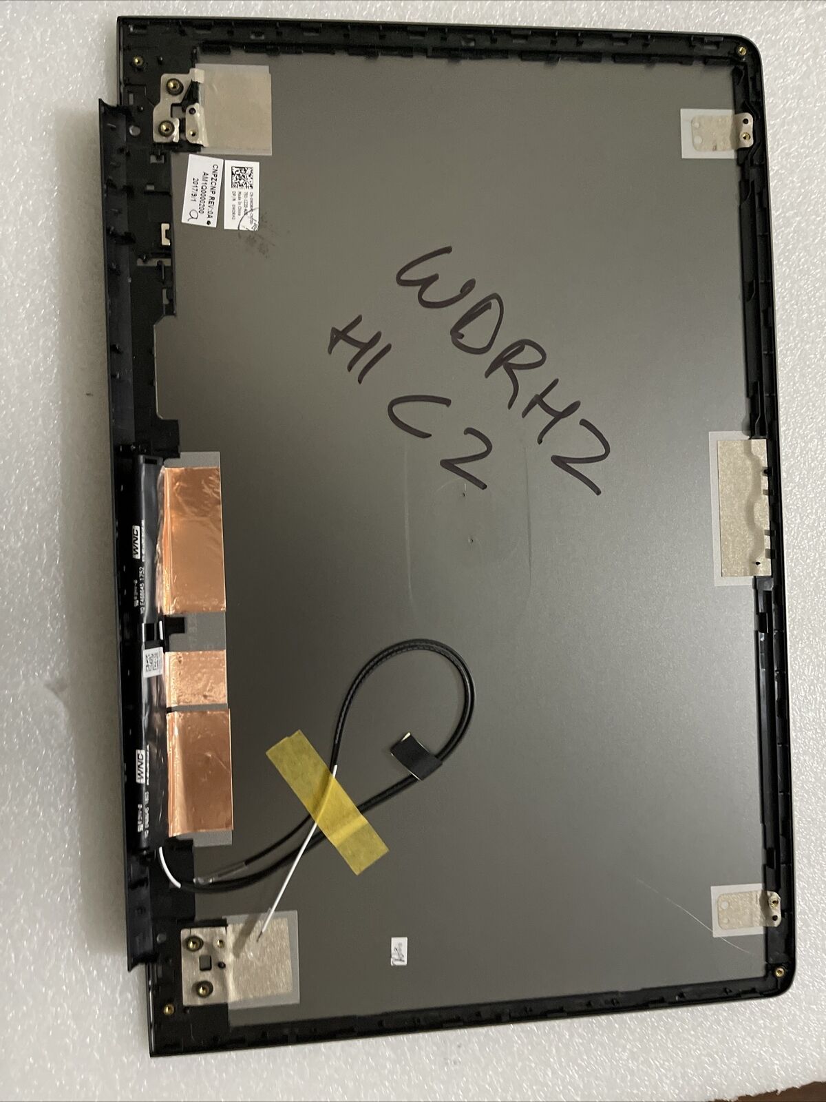 New DELL Vostro 5000 5568 5468 LCD Rear Lid Back Cover Gray WDRH2 0WDRH2 H1 C2