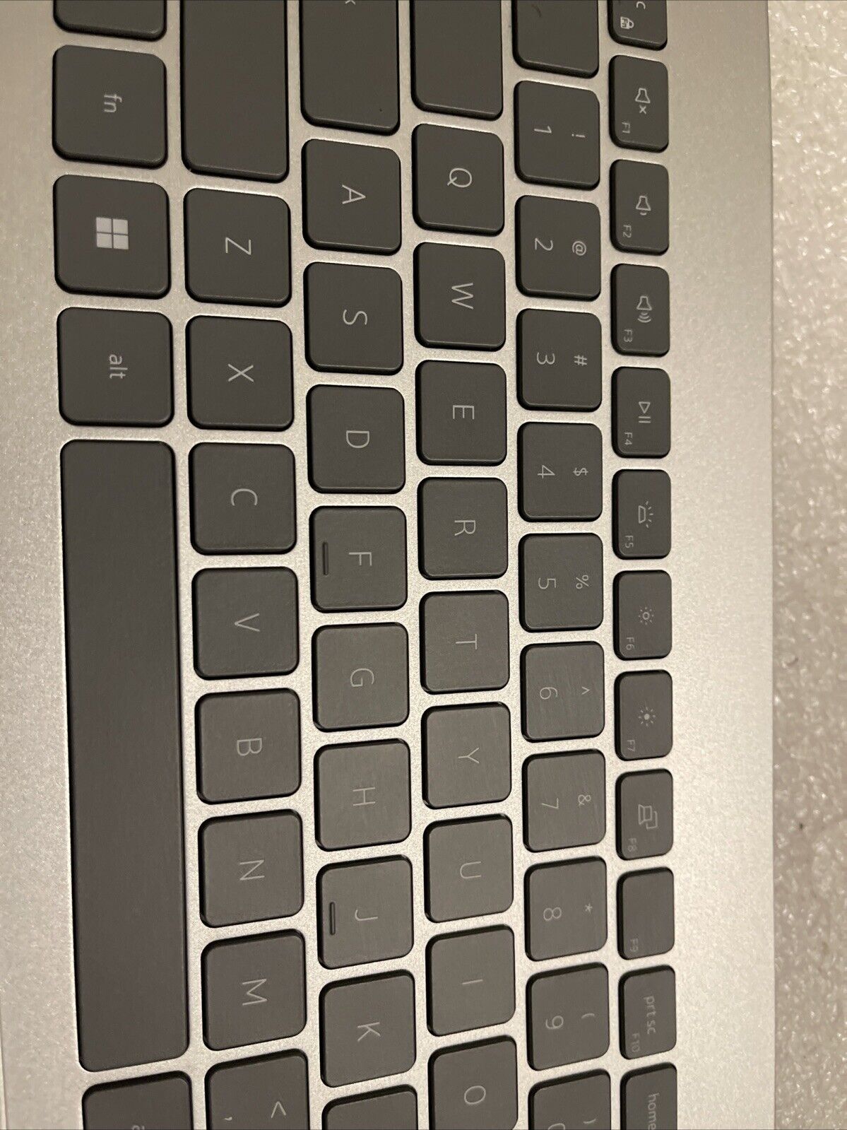 Dell Inspiron 16 5625 5620 Palmrest English Backlit Keyboard Silver 0HJ5PC ST H2