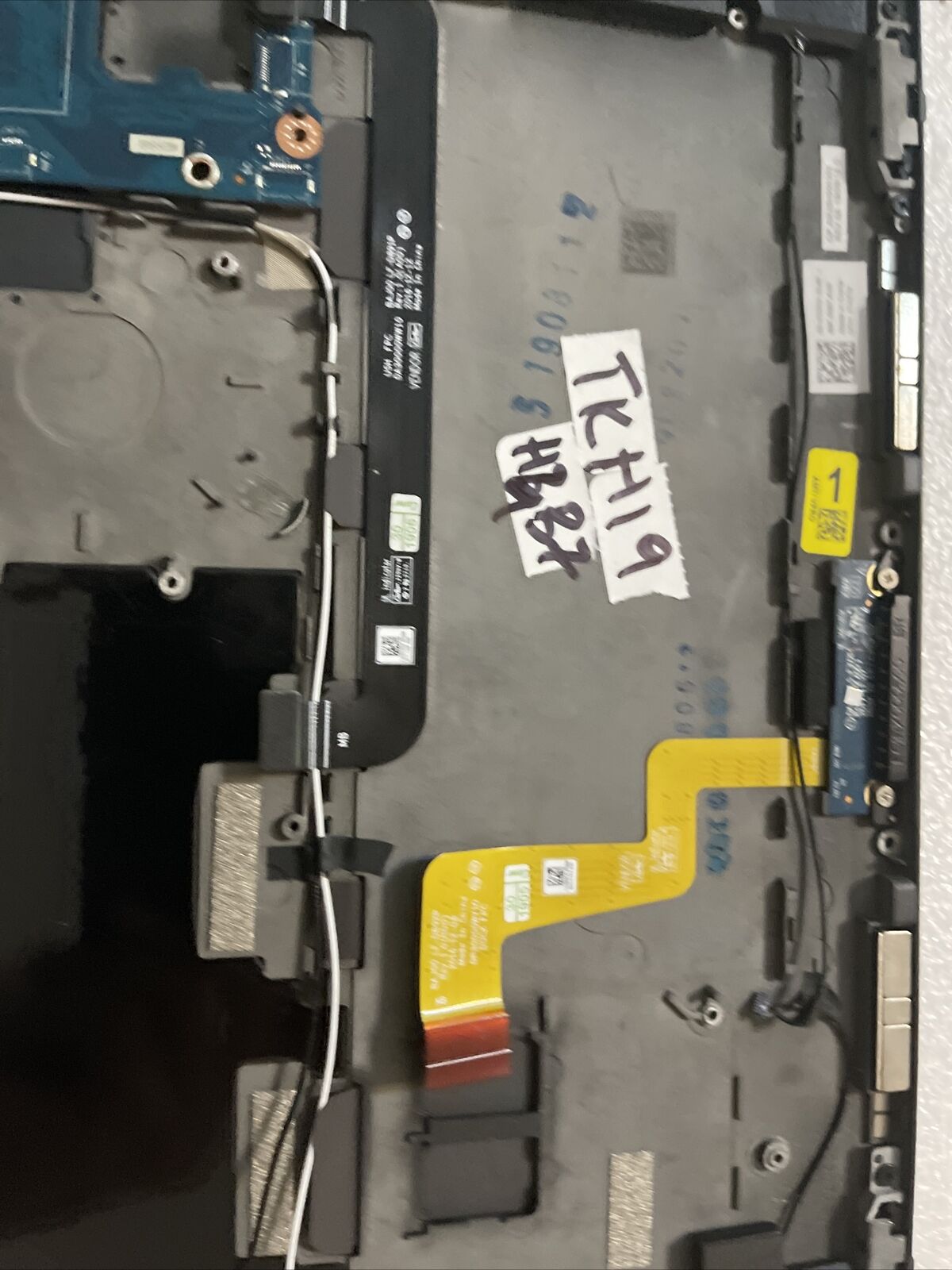 GENUINE DELL LATITUDE 12 5290 LCd Top Back Cover Extras Black T17G TKR19 H4 B7