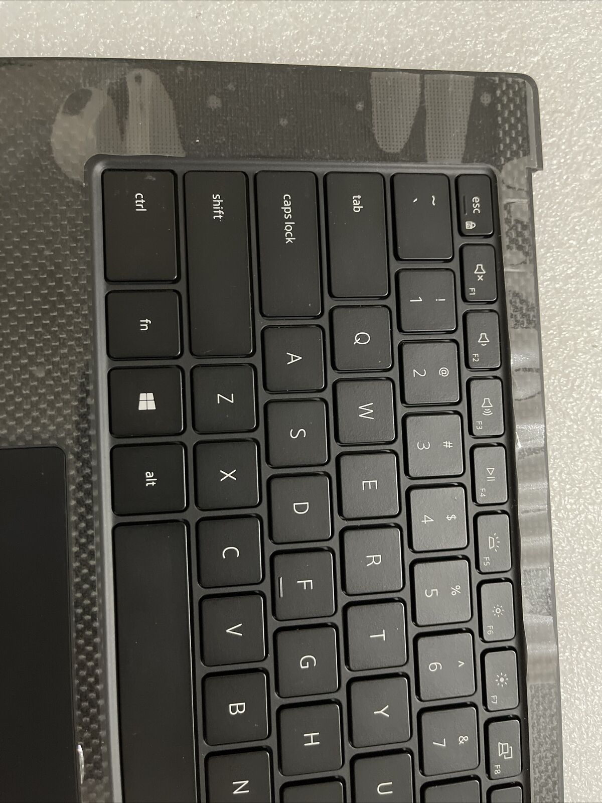 Dell XPS 15 9510 9520 Palmrest US English Keyboard Touchpad 1TD6J 01TD6J KP P6
