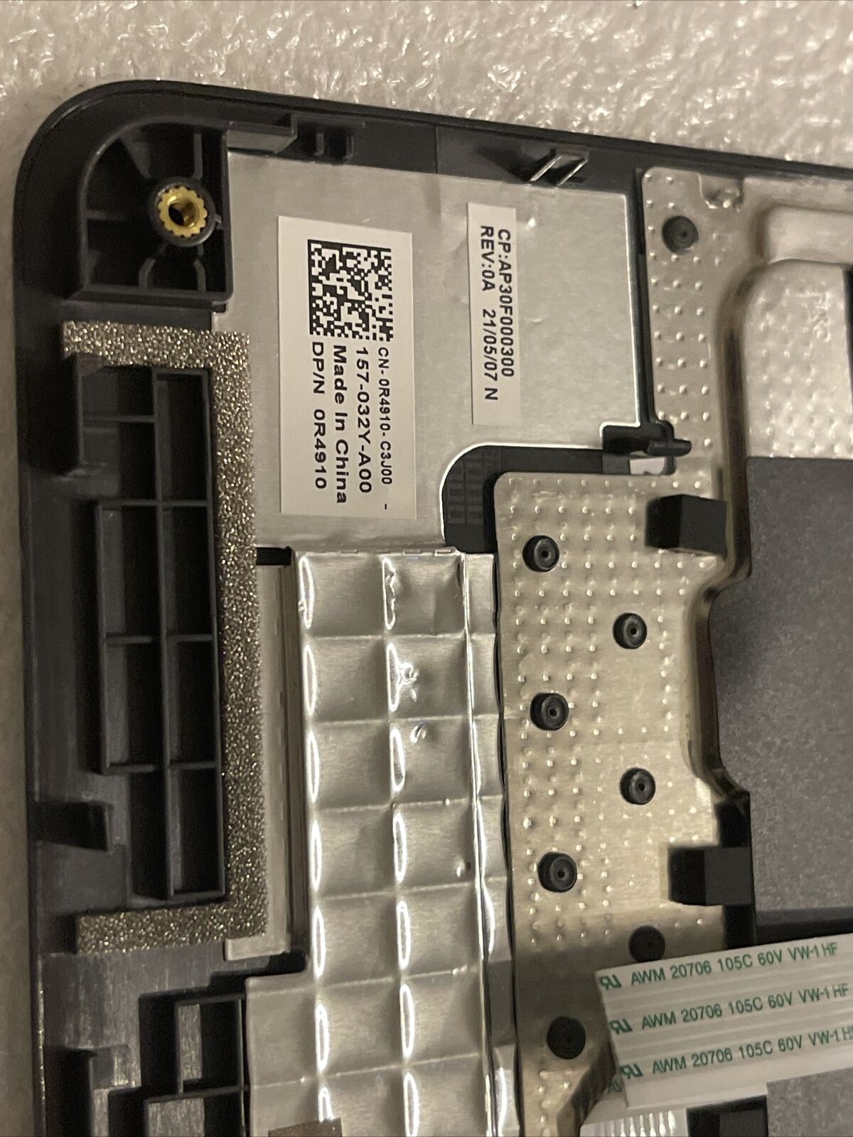 OEM Dell Latitude 3120 US Keyboard Palmrest Touchpad P6149 WC794 R4910 H1 P4