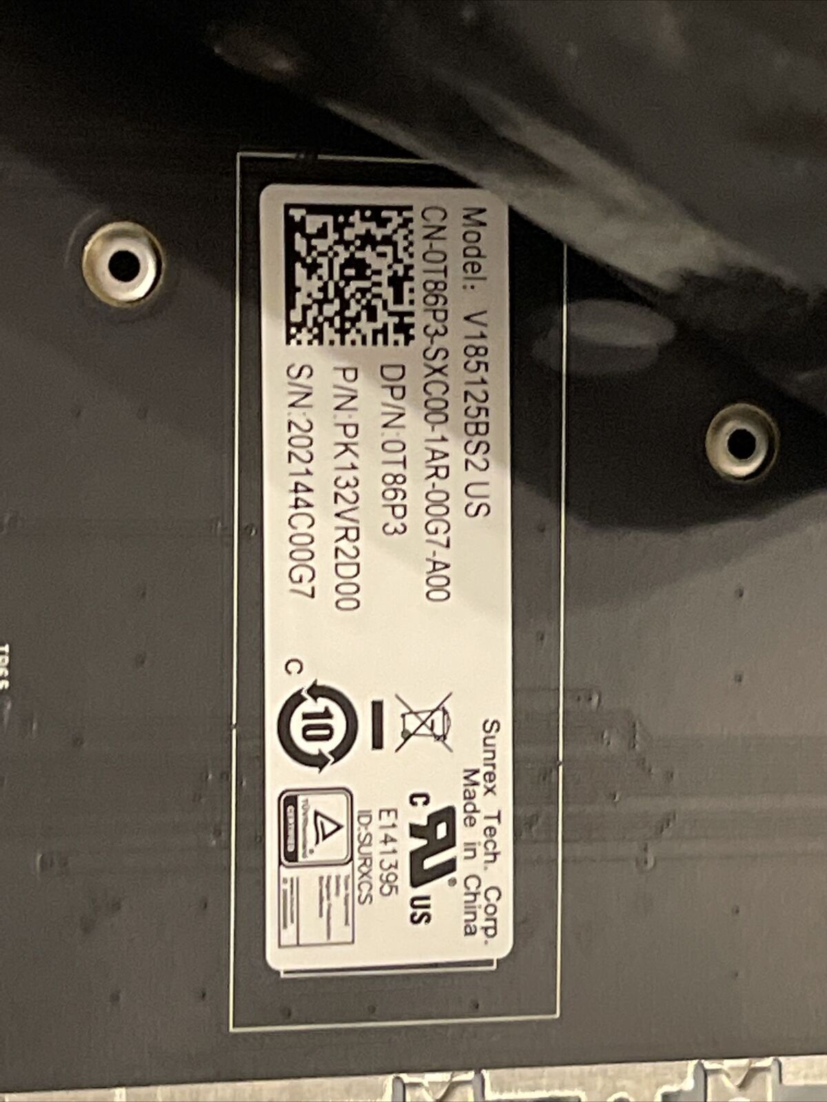 Dell Alienware m15 R3 m15 R4 Backlit Keyboard GTD0N X9JC1 T86P3 SN B4 Grade A