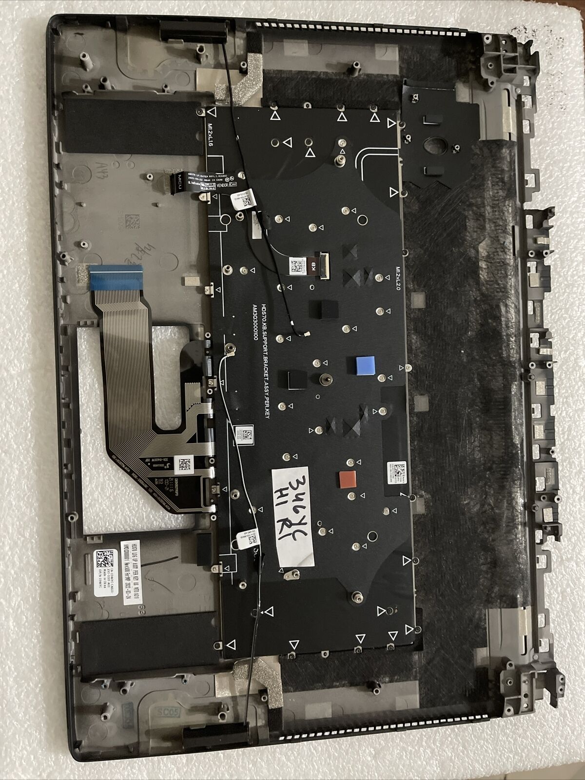 New Dell Alienware X17 R2 Laptop Palmrest US Keyboard AM303000801 346YC H1 R1T1