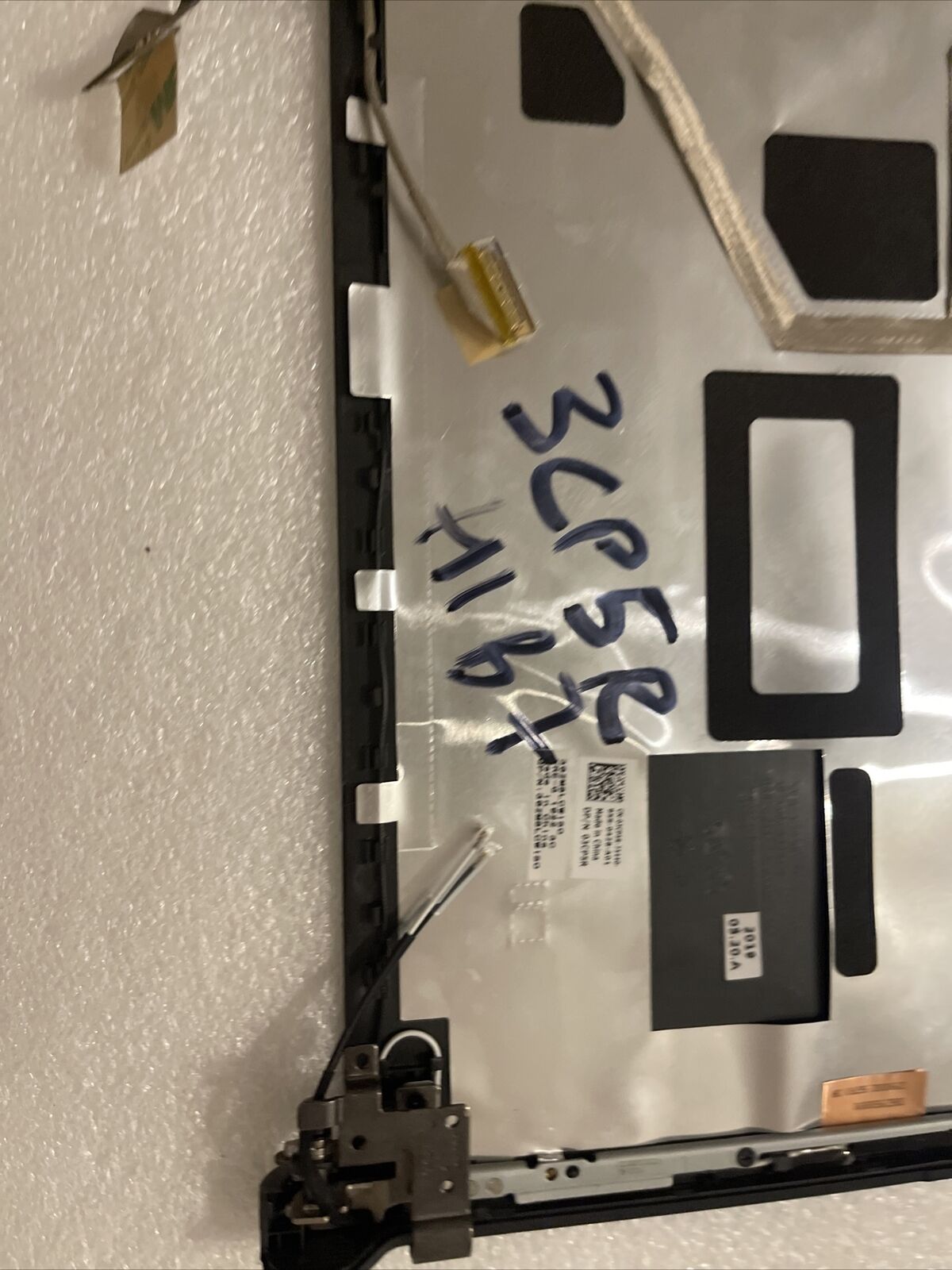 New OEM Dell Chromebook 11 3120 11.6" LCD Back Cover & Hinges 3CP5R 03CP5R H1 B7