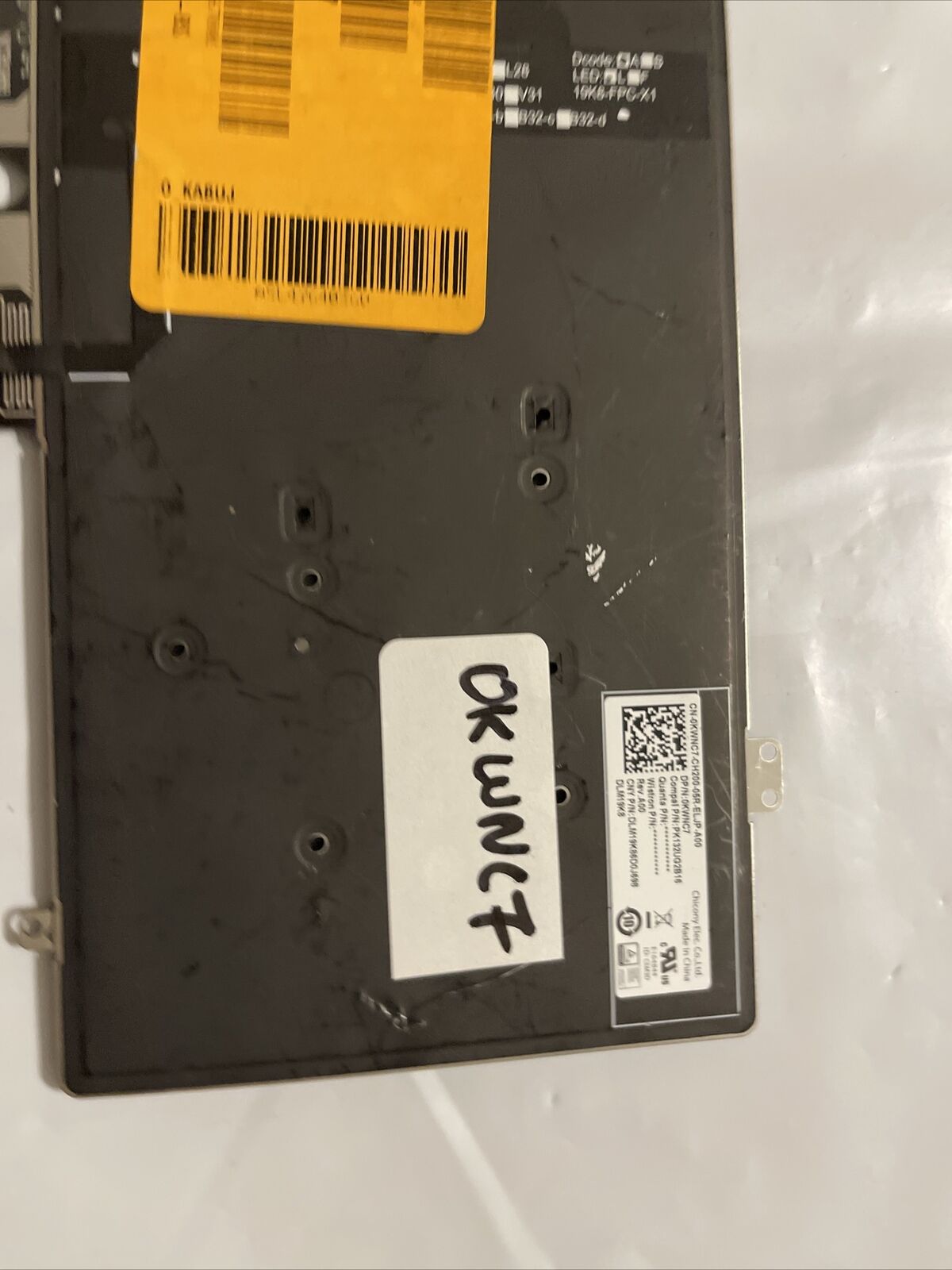 Dell Latitude 5400 5401 5410 5411 7400 7410 7420 Backlit German Keyboard KWNC7