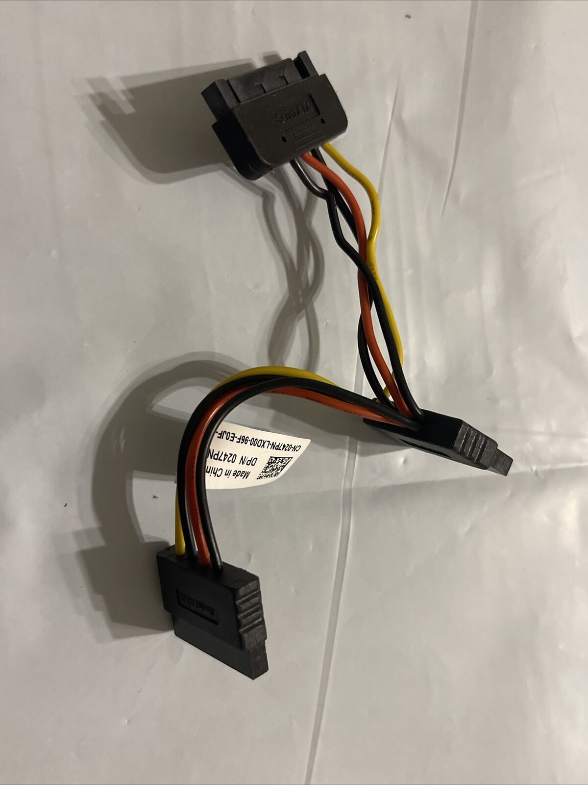 Genuine Dell Precision T3420, 3420 SFF SATA HDD Splitter Cable 247PN 0247PN