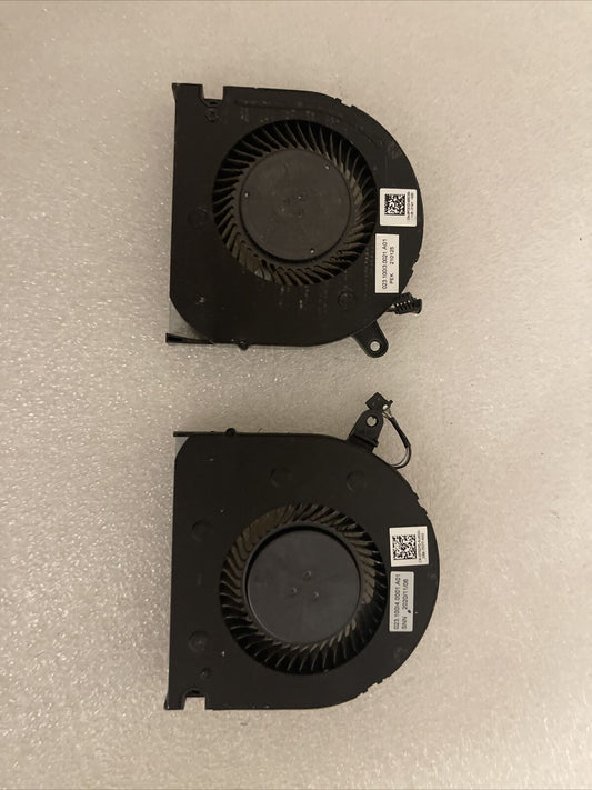Genuine DELL G5 15 SE 2020 5500 5505 CPU+GPU Cooling Fan Pair 0PC01D 0F3DF0