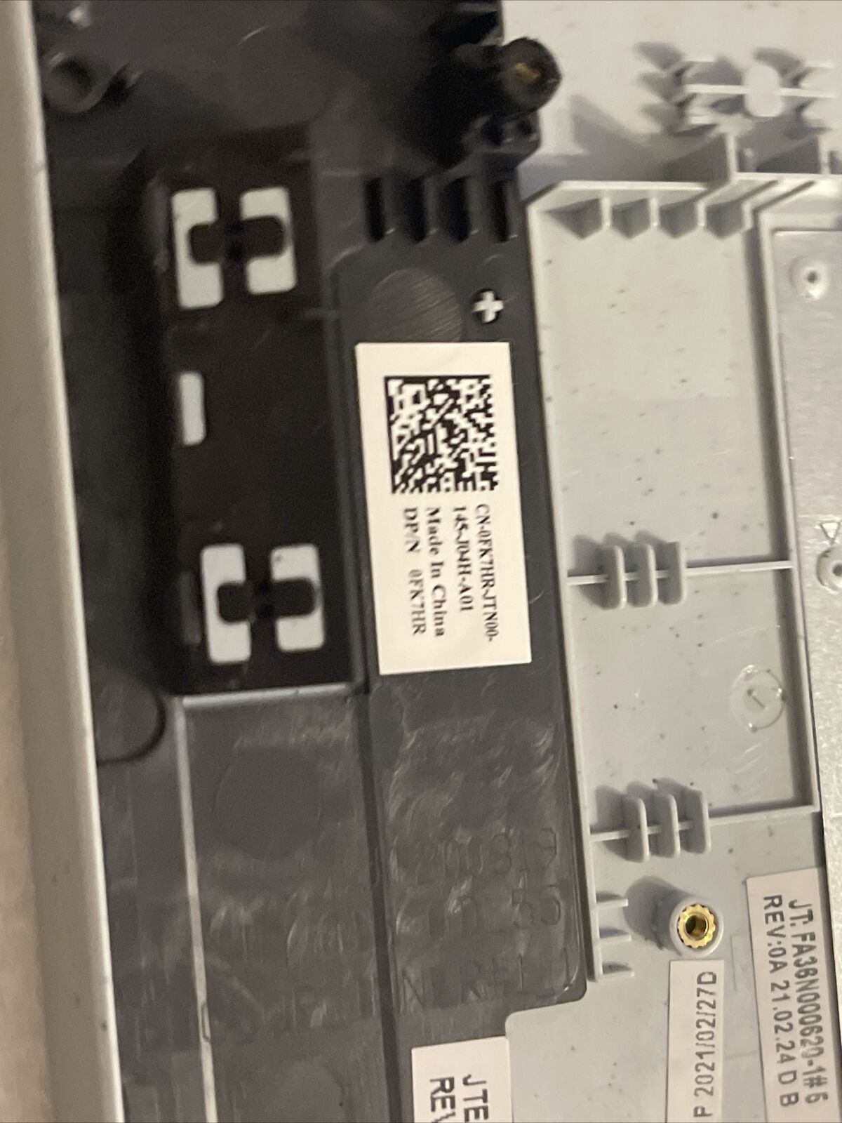 Dell G15 Ryzen 5510 5511 5515 Laptop Palmrest Spanish Backlt Keyboard FK7HR H1D5