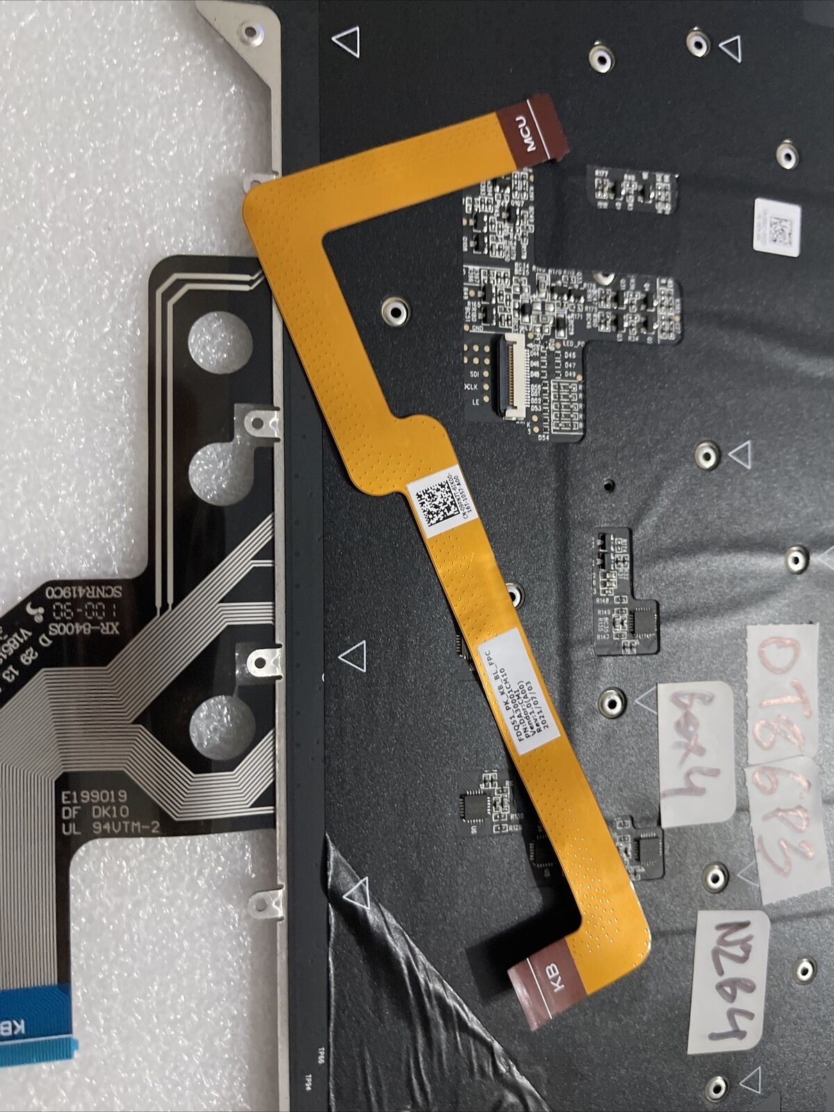 Dell Alienware m15 R3 m15 R4 Backlit Keyboard Assembly GTD0N X9JC1 T86P3 N2 B4