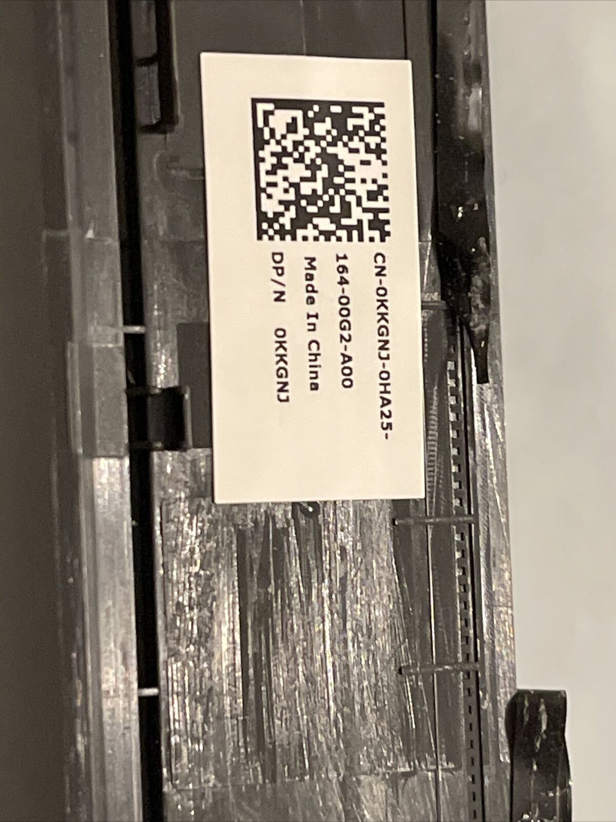 Genuine Dell Inspiron 3501 15.6" Front LCD Bezel Black silver KKGNJ 0KKGNJ N4