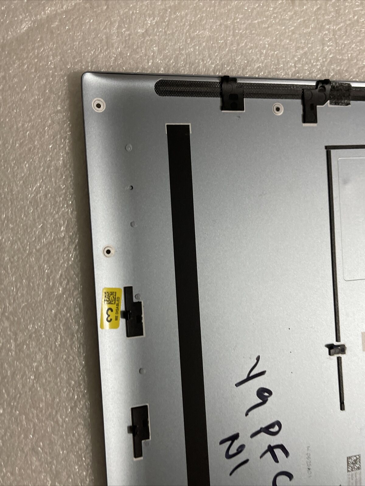 Genuine Dell XPS 13 9315 2022 Bottom Base Cover BLUE 0Y9PFC Y9PFC H4 C6 Dented