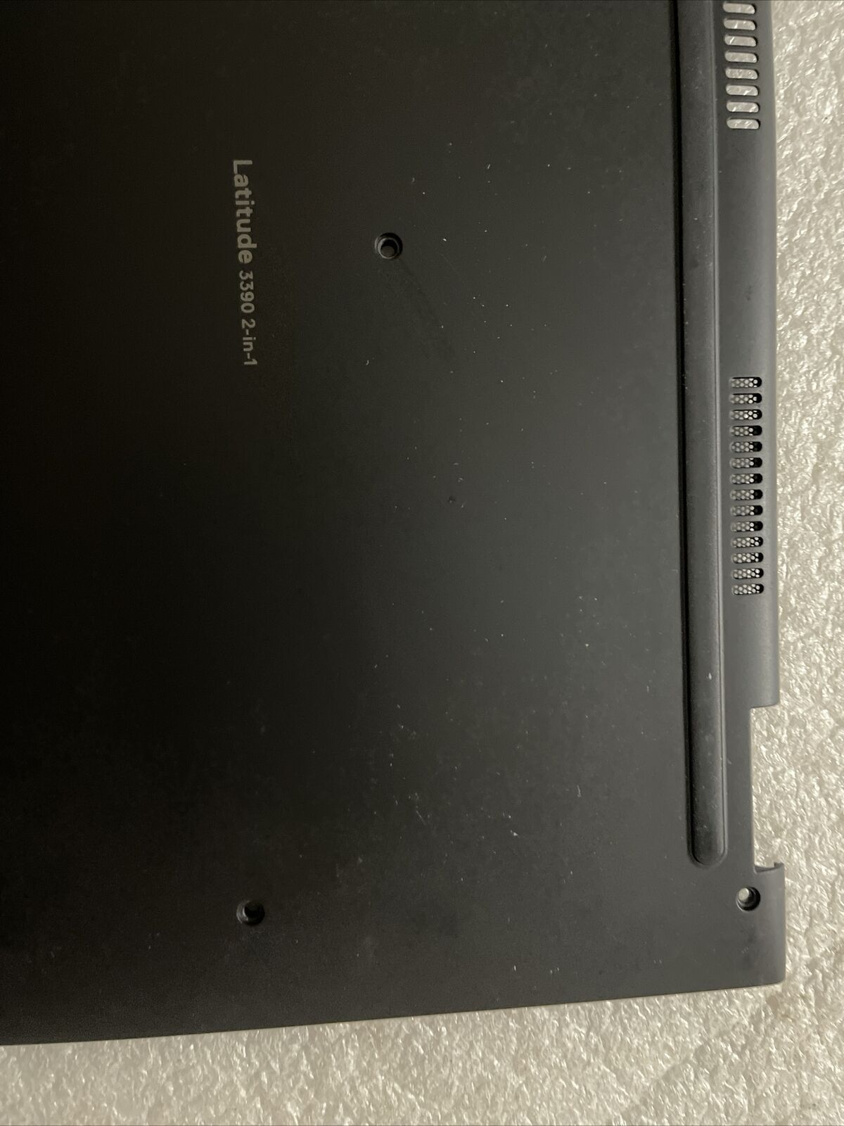 Genuine Dell Latitude 3390 2 in 1 Laptop Bottom Base Cover Black V4C38 H1 C1 B3