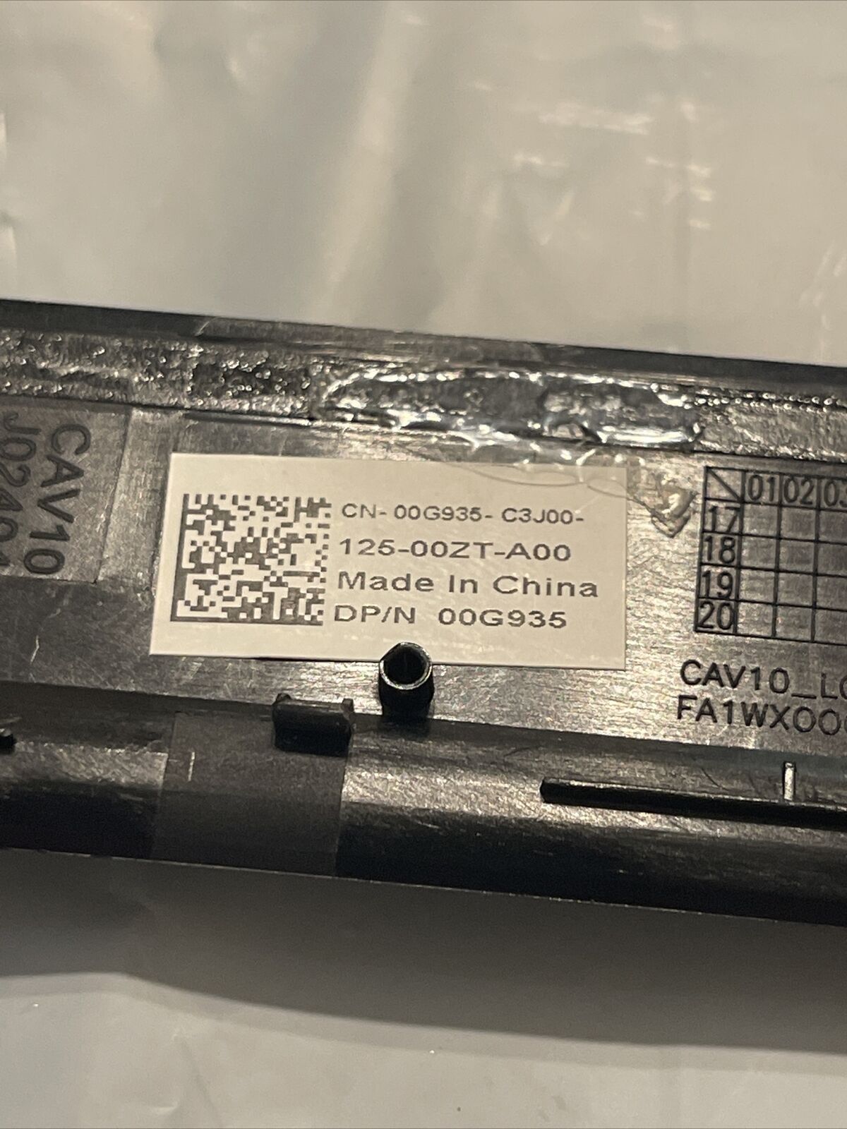 GENUINE Dell Latitude 3190 11.6" Front Trim LCD Bezel 0G935 0G935C 00G935 N4