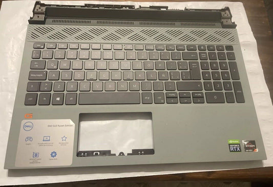 Dell G15 RYZEN Ed 15.6" Laptop Palmrest SPANISH BCL Keyboard 4R6Y3 04R6Y3 h1 T1