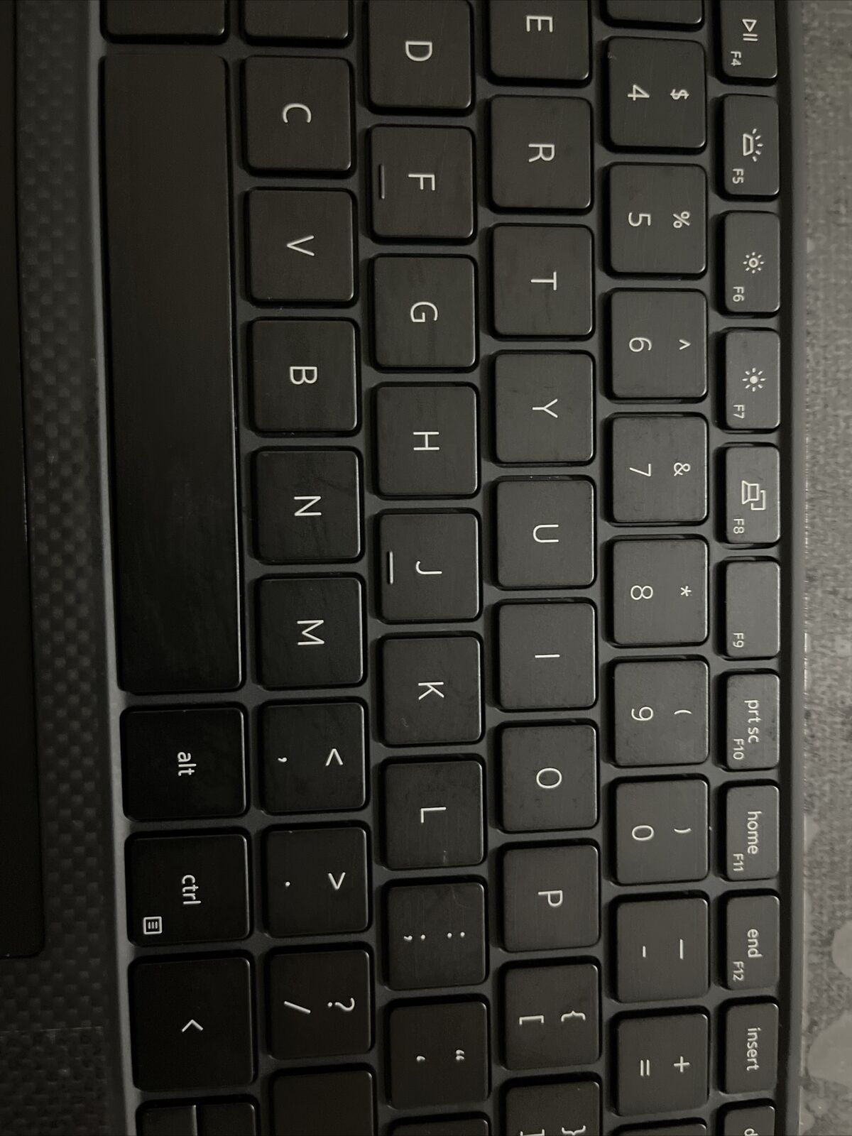 Dell XPS 9720 Touchpad Palmrest Backlit US English Keyboard 0FWJ2 NH D5