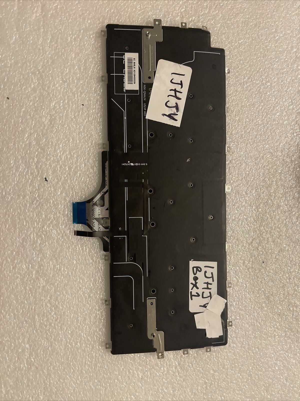 Genuine DELL Latitude 9510 9520 US English Backlit Keyboard 01JHJY 1JHJY B1