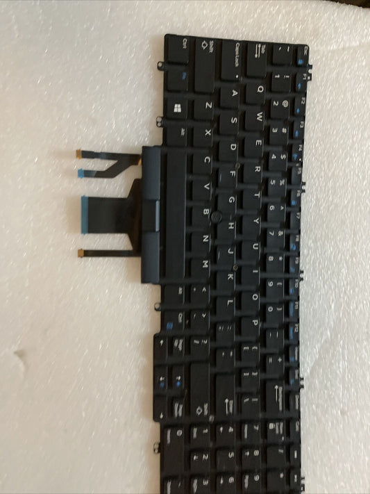 Genuine Dell Precision 7530 7540 7730 7740 Laptop Eng Backlit Keyboard 266YW L1