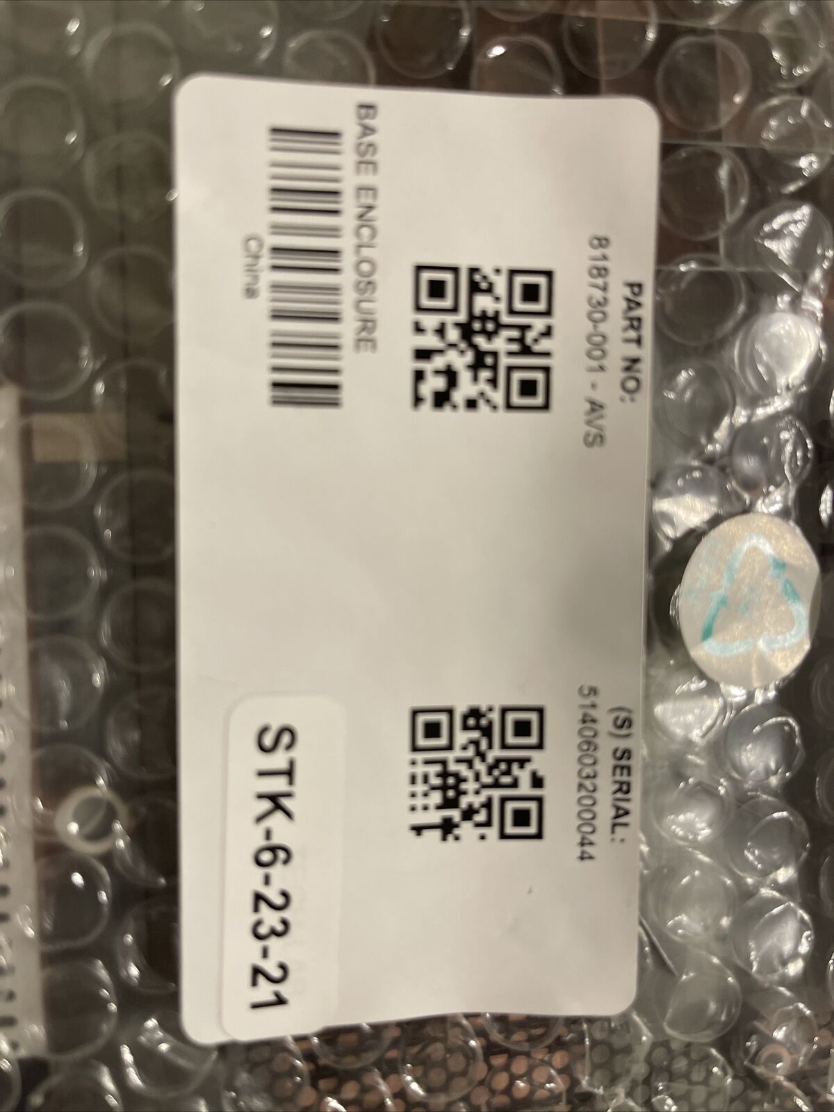 Oem Genuine New Hp Bottom Lower BASE ENCLOSURE 818730-001b 818730-001 ata X4