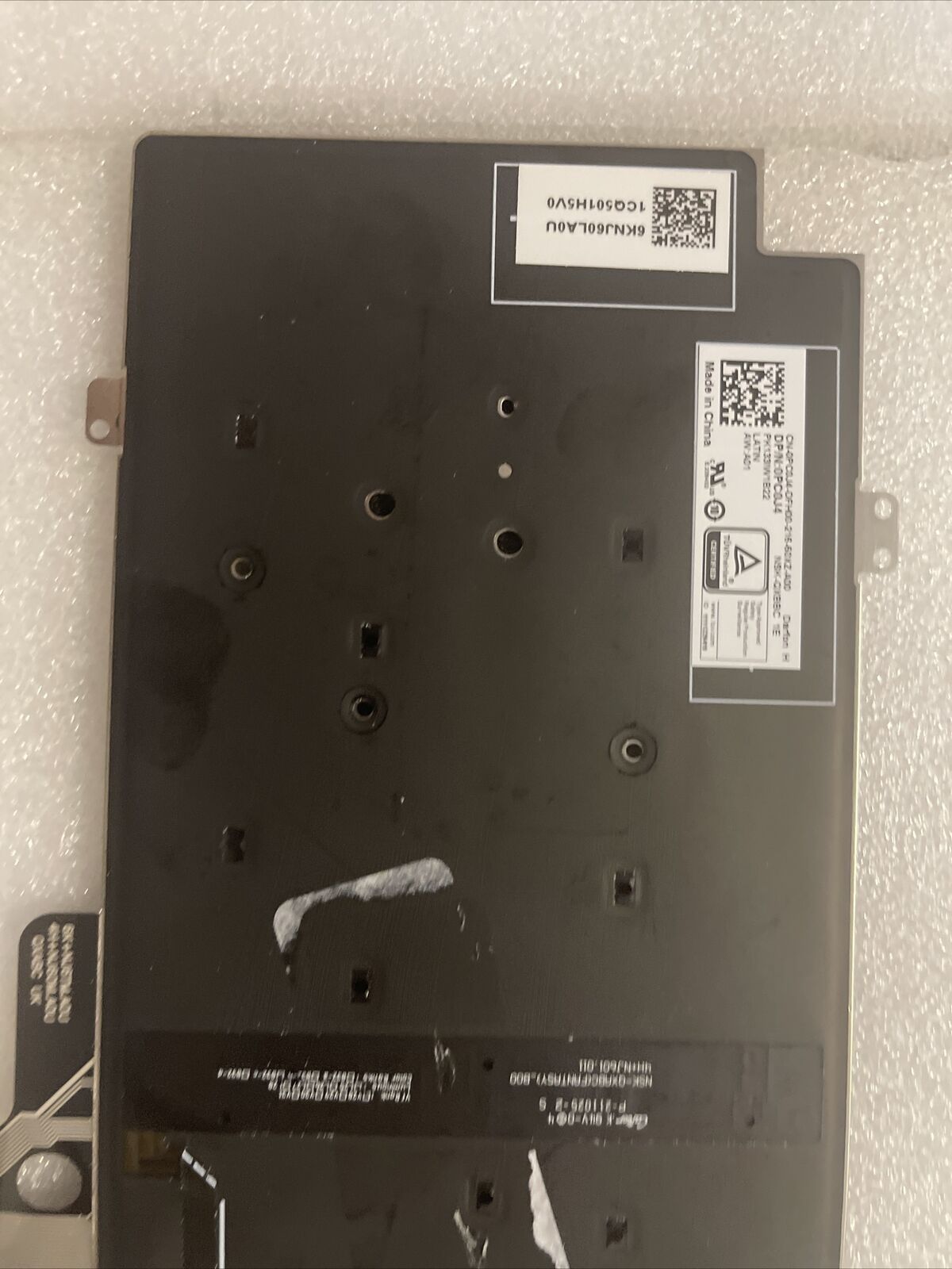 Genuine DELL latitude 5420 7420 7520 BACKLIT Spanish Latin Keyboard PC0J4 0PC0J4