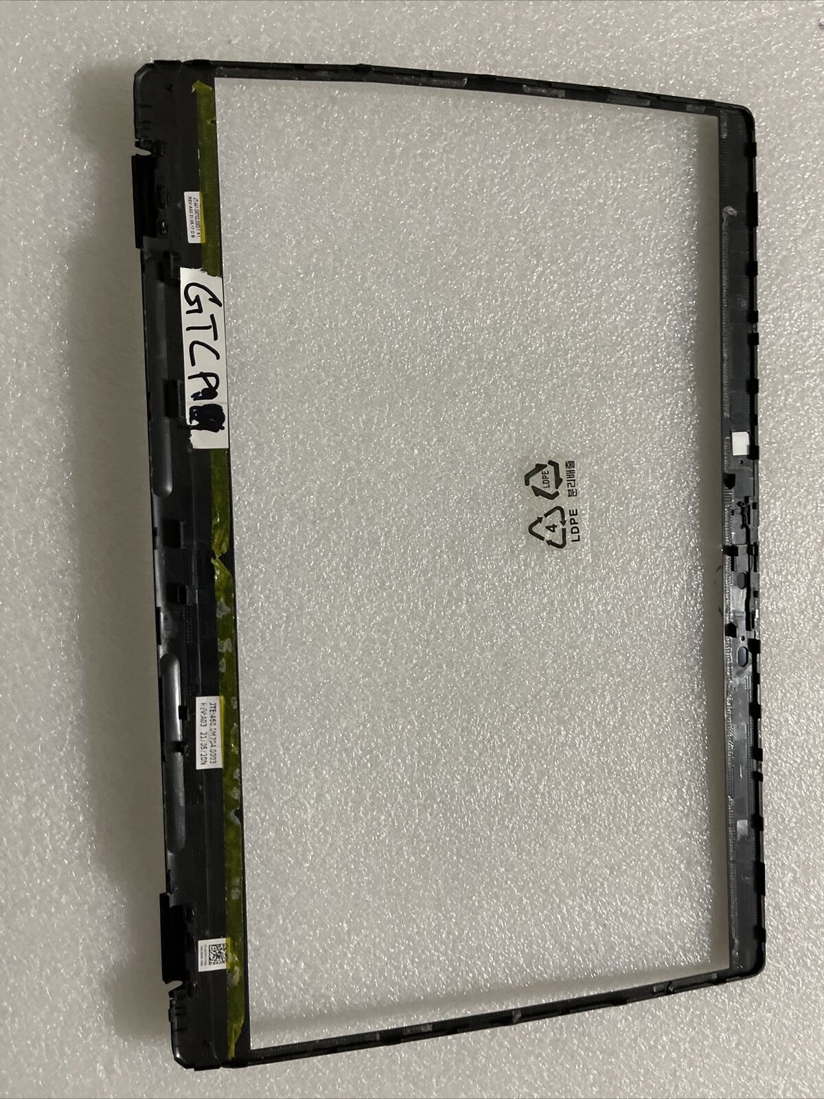 Genuine Dell Latitude 5320 13.3" Laptop Front Trim LCD Bezel - IR ALS GTCP9 N3