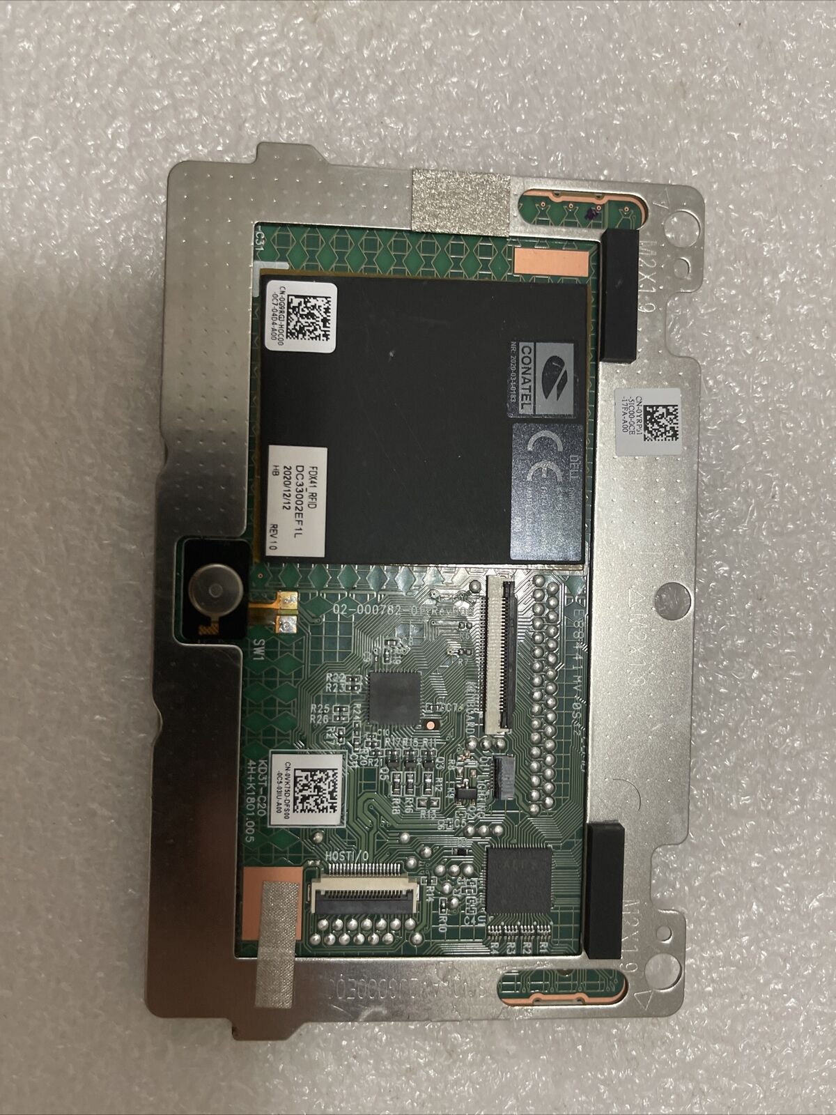 Dell OEM Latitude 7410 Laptop Touchpad Sensor No Cable YRP61 0VK75D VK75D H1 T4