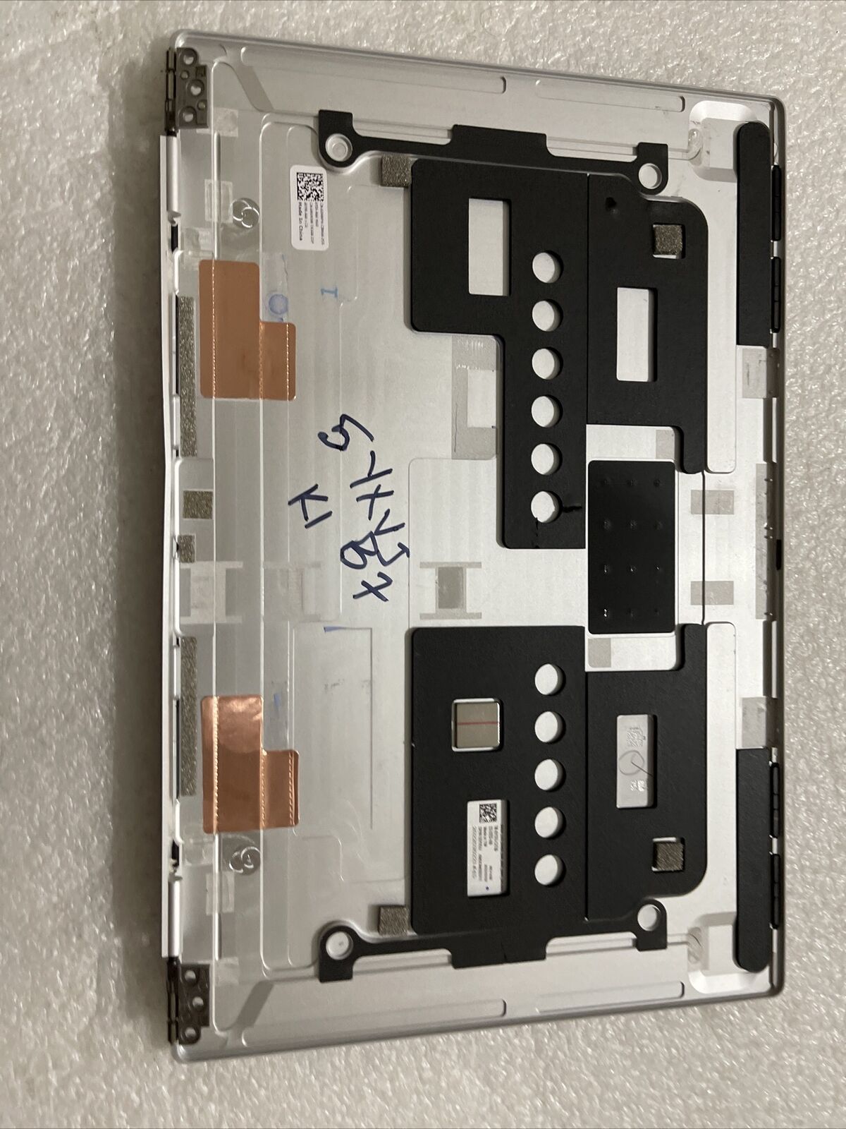 Dell XPS Plus 9320 OLED LCD Back Cover Hinges Platinum 29WPH 5YXVJ K1 B7