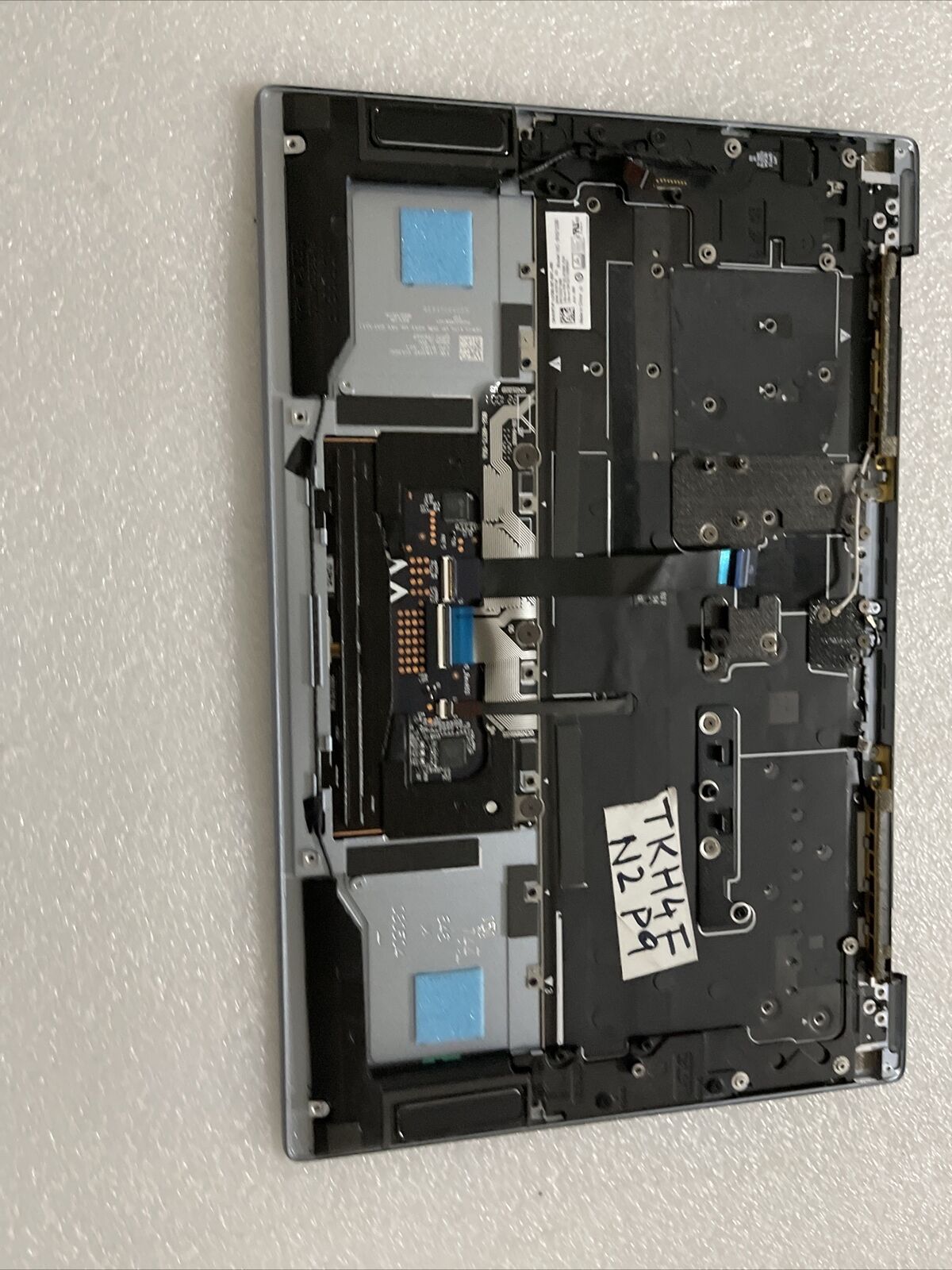 Dell XPS 9315 Laptop Palmrest Touchpad US Keyboard Speakers Sky Blue TKH4F N2P9