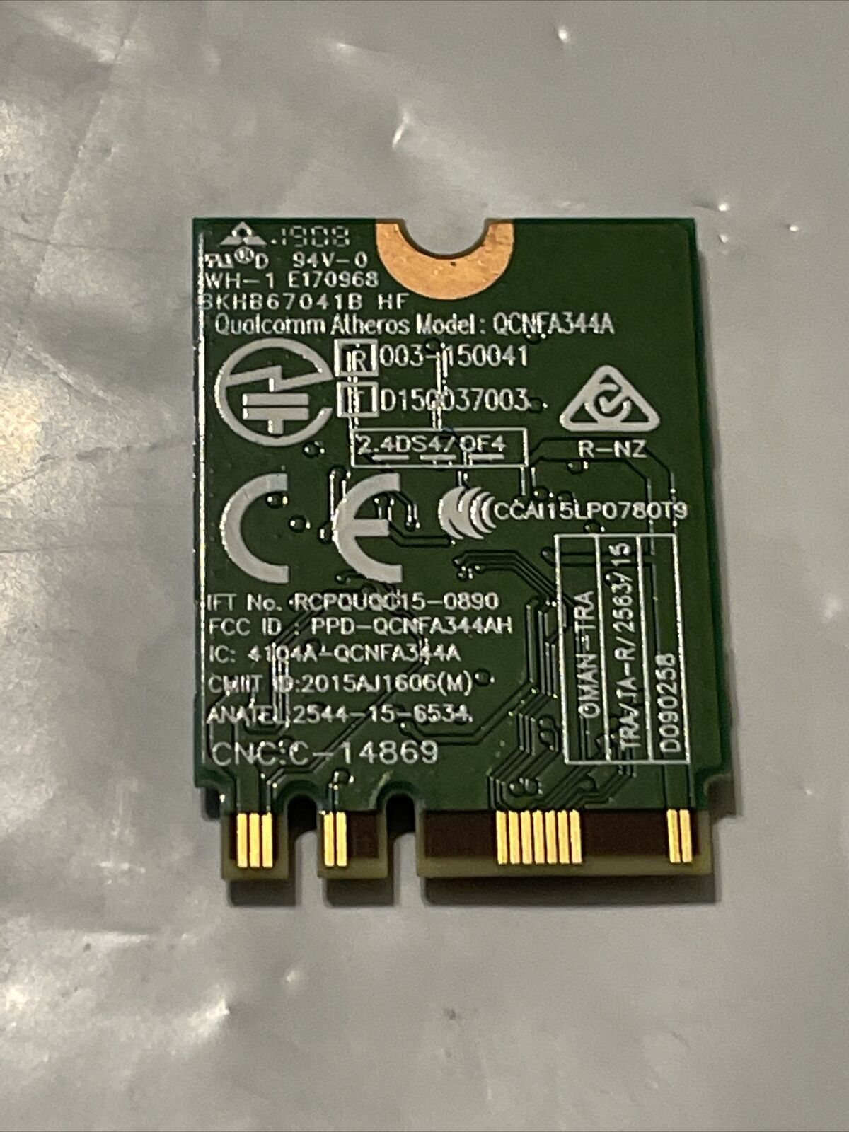 Oem Dell Killer 1435 Qualcom NGFF M.2 WLAN BLUETOOTH 4.1 WIFI CARD 97FXP 097FXP