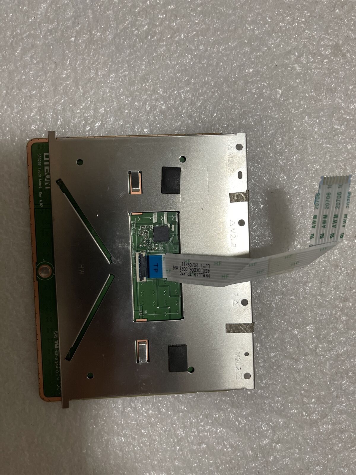 Genuine DELL Latitude 3510 Laptop Touchpad W Cable Black WFH12 0RGK5F RGK5F C1T3