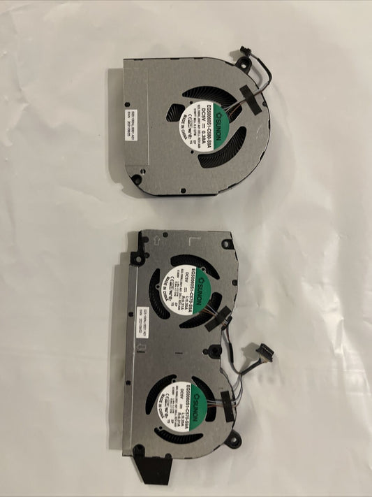 Genuine Dell Inspiron 16-7610 7610 16 Plus CPU + GPU Cooling Fans 0H1YC7 05CXK8