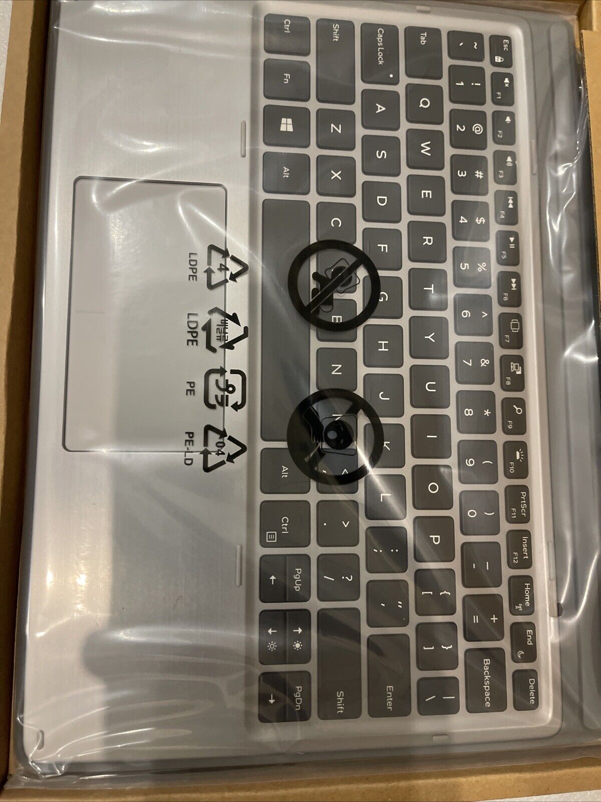 New Genuine Dell Latitude 7200 7210 2-in-1 Tablet Travel Mobile Keyboard 24D3M