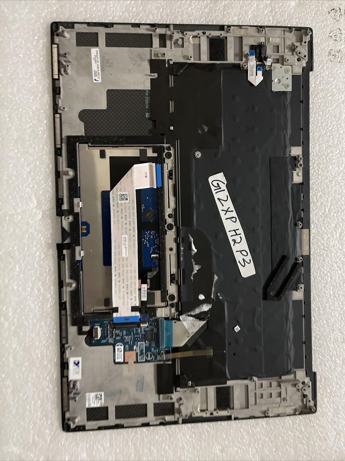 New Dell XPS 9720 Touchpad Palmrest Backlit US English Keyboard 0FWJ2 G12XP H2P3