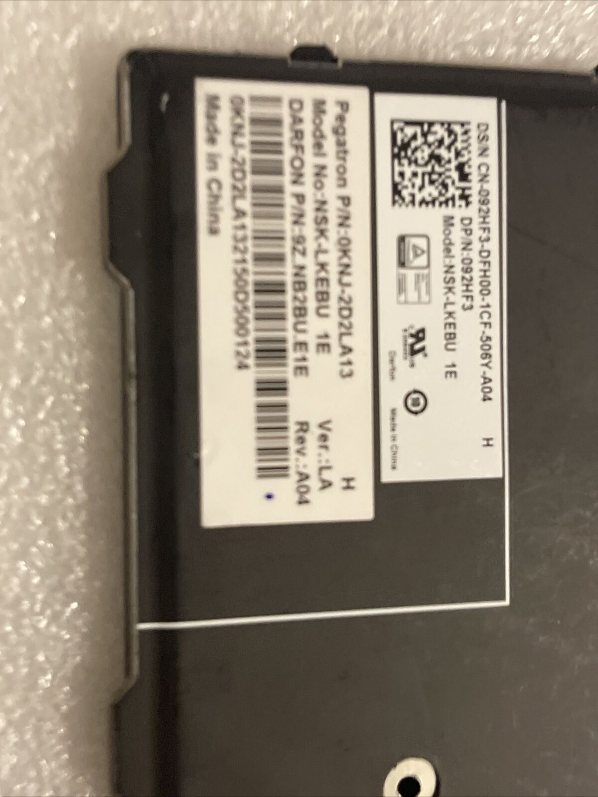 New Dell Latitude Rugged 5404 7404 7204 7214 SPANISH BACKLIT KEYBOARD 92HF3