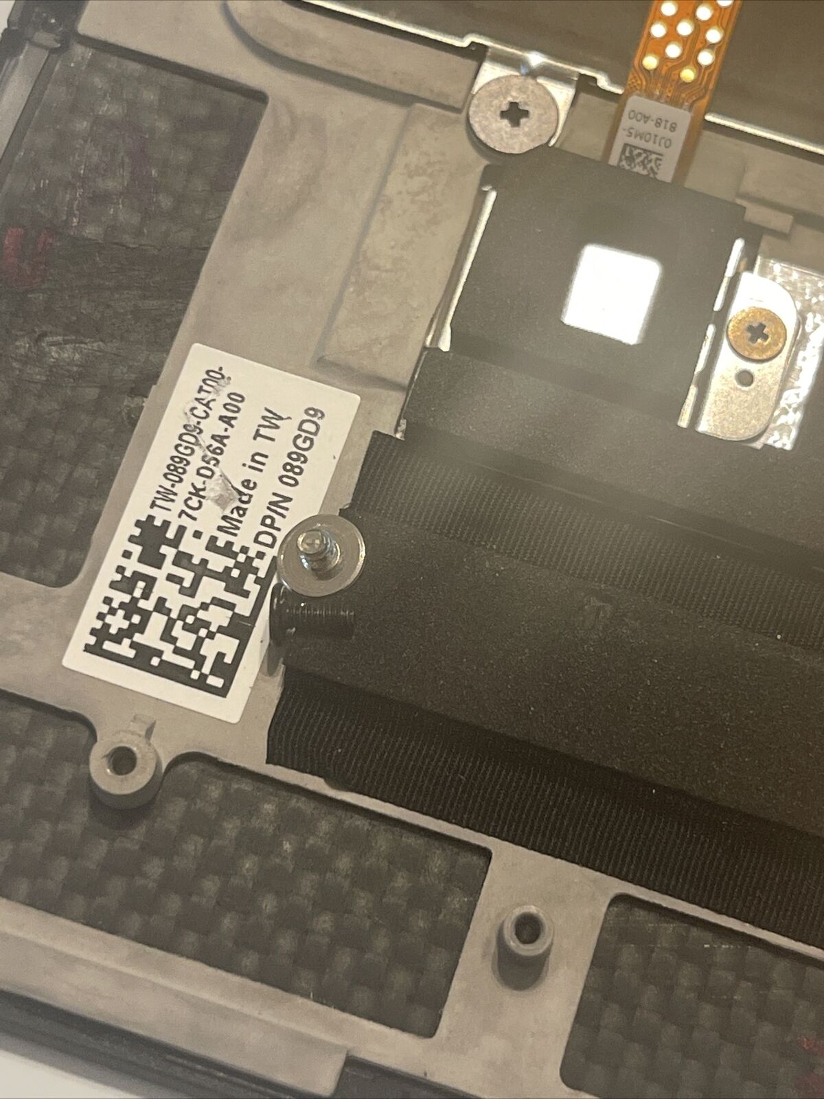 Dell XPS 13 9365 OEM Keyboard english 089GD9 WPCF9