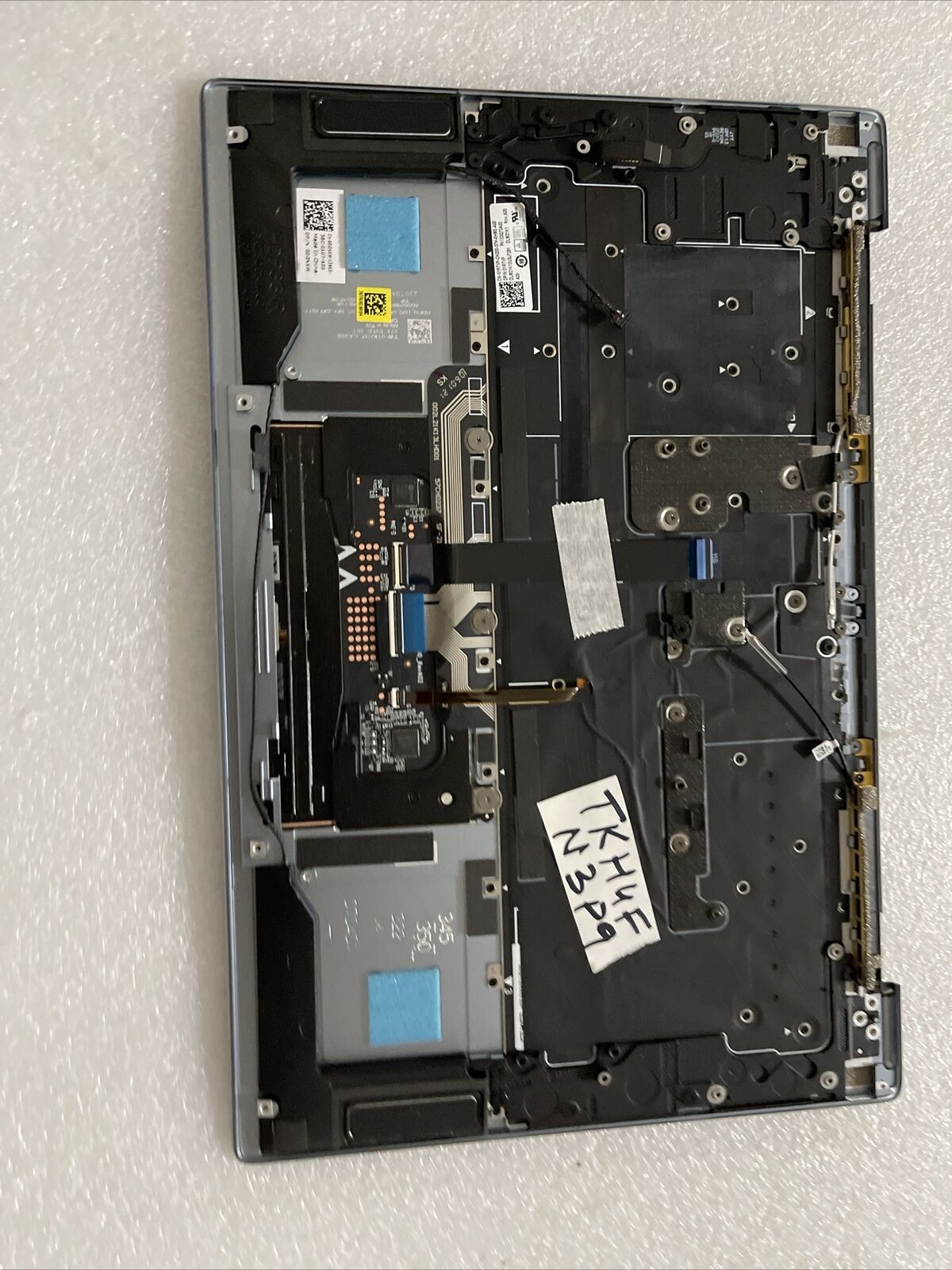 New Dell XPS 9315 Laptop Palmrest Touchpad Keyboard Speakers Sky Blue TKH4F N3P9