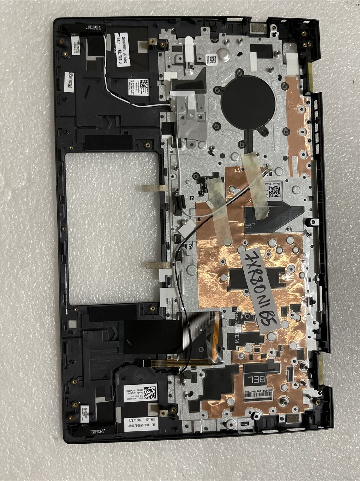 New Dell Vostro 5410/5415 Palmrest US ENGLISH Backlit Keyboard P9XT4 7XR80 N1B5