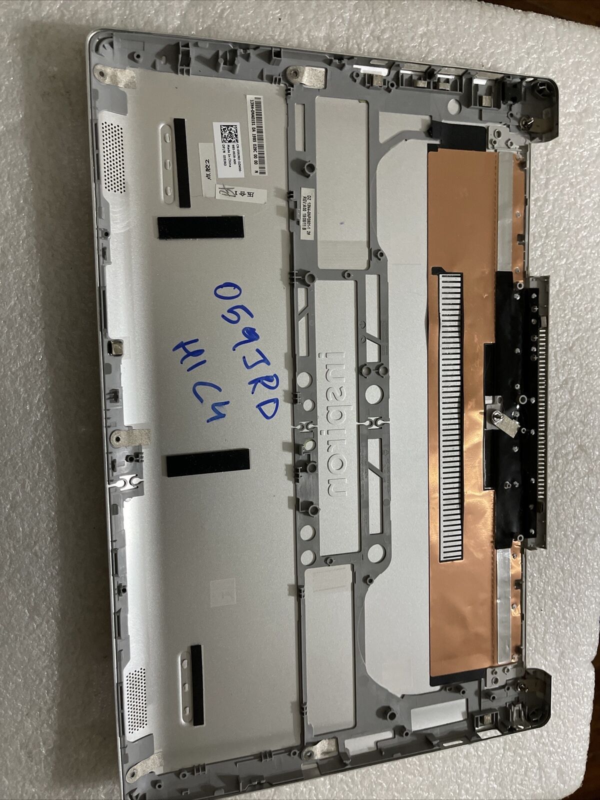 Genuin Dell Inspiron 7591 15 7591 Laptop LCD Bottom Base Cover 59JRD N2H1C4