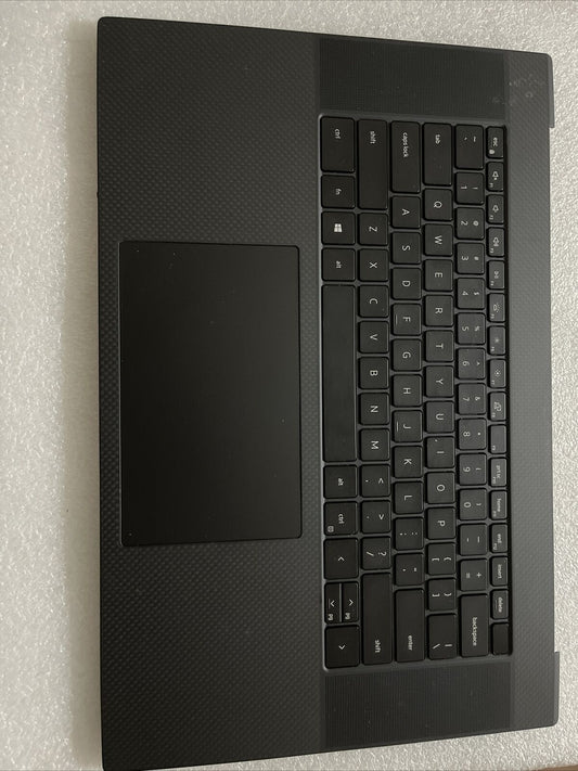 Dell XPS 17 9710 Laptop Palmrest US/EN Backlit Keyboard Speakers 9HJJX H2 D5