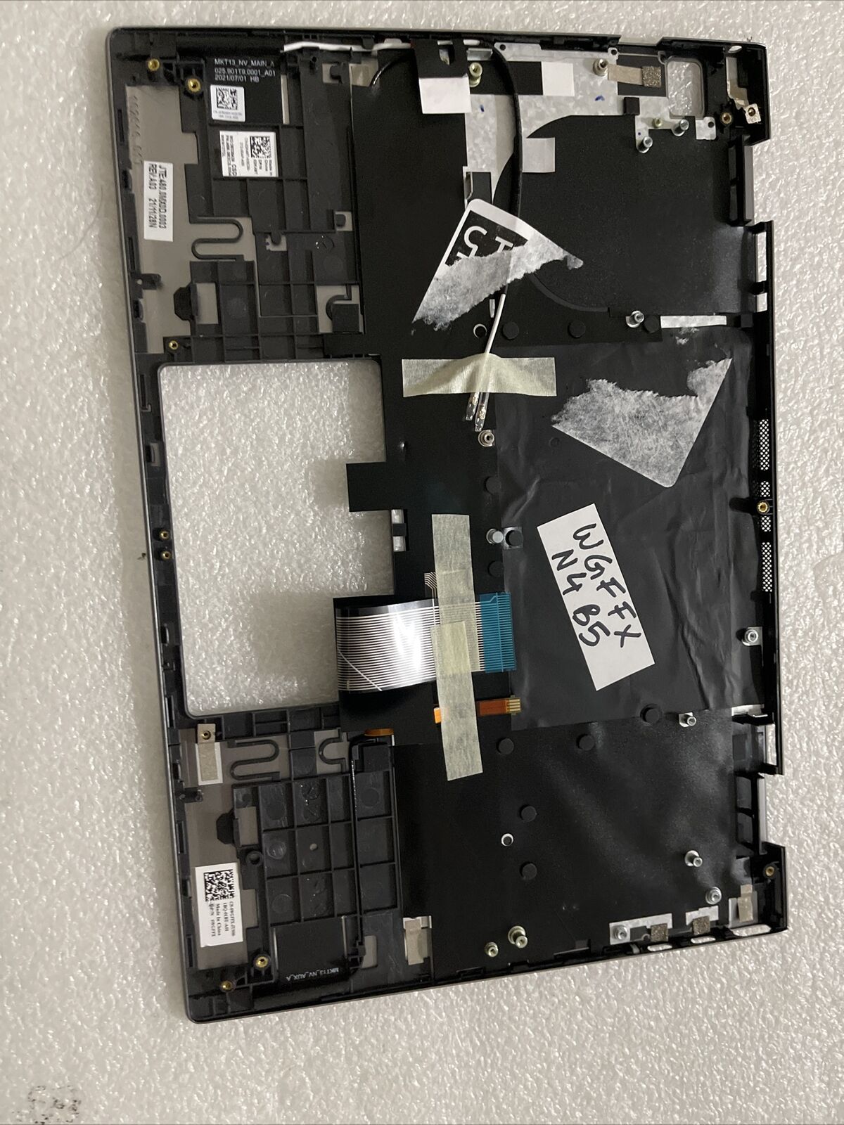 Dell Inspiron 13 5310 Laptop Palmrest English Backlit Keyboard F8DWY WGFFX N4B5