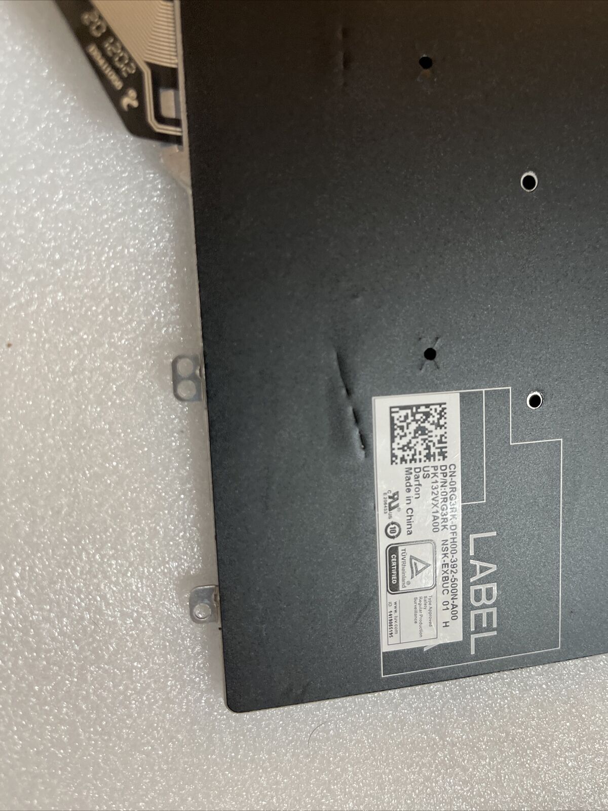 Dell Latitude 5510 5511 / Precision 3550 3551 No Backlit US Keyboard RG3RK B2