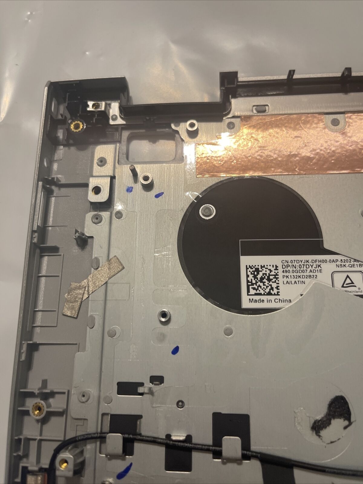 Dell Inspiron 14 5000 SPANISH backlit Keyboard HUO15 NWXT3 T1